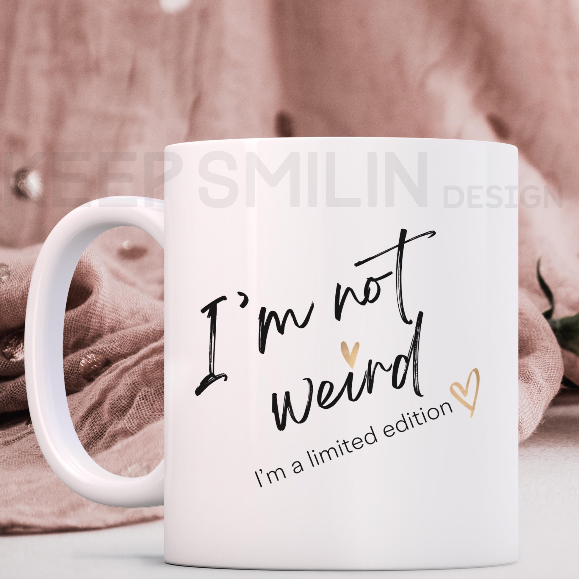 Ceramic Mug, Unique Limited Edition Coffee Cup, Quirky Funny Tea Mug, Novelty Gift Idea, Birthday Mug, Cute Office Desk Decor, 11oz, 15oz