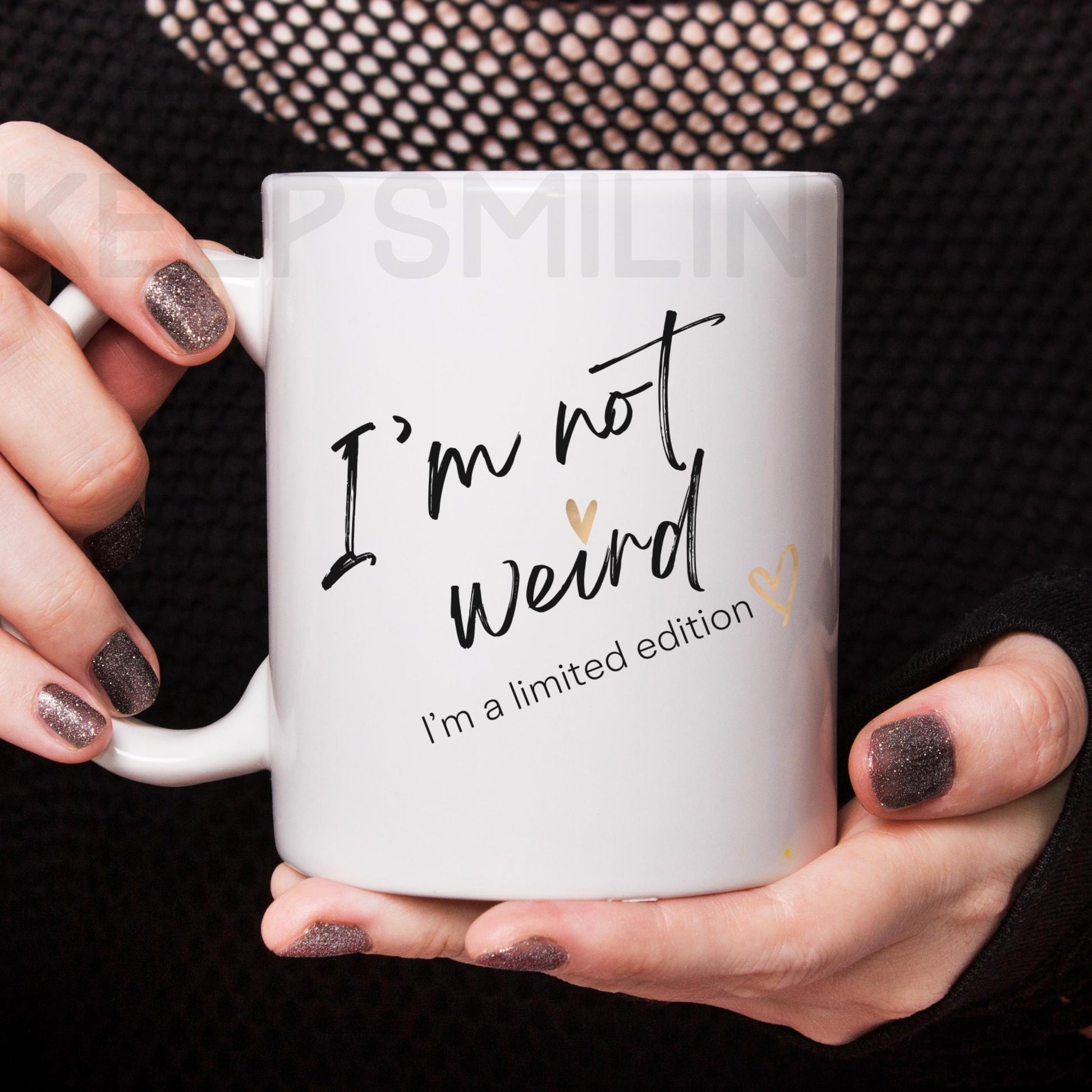 Ceramic Mug, Unique Limited Edition Coffee Cup, Quirky Funny Tea Mug, Novelty Gift Idea, Birthday Mug, Cute Office Desk Decor, 11oz, 15oz