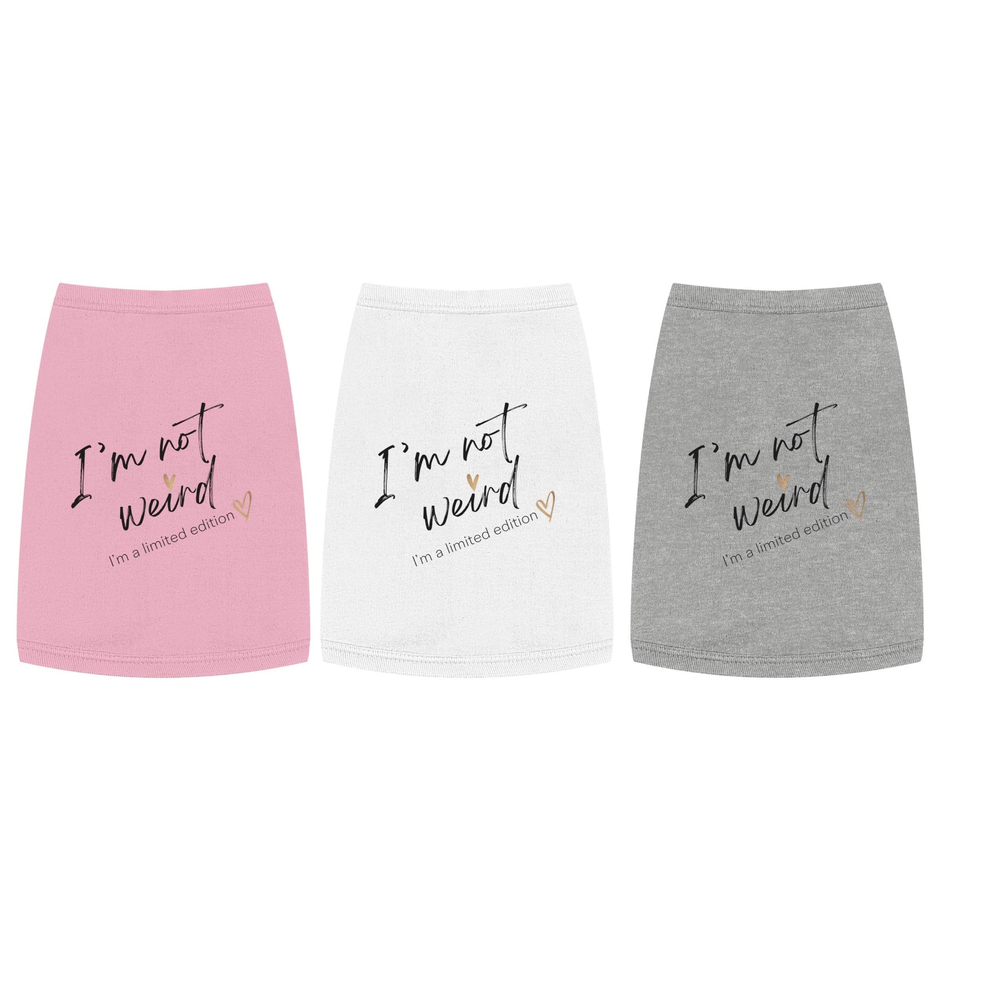 Limited Edition Dog Tank Top, Funny Pet Shirt, Dog Lover Gift,Cute Doggie Tee, Quirky Animal Apparel, pet matching shirt, Dog lover gift