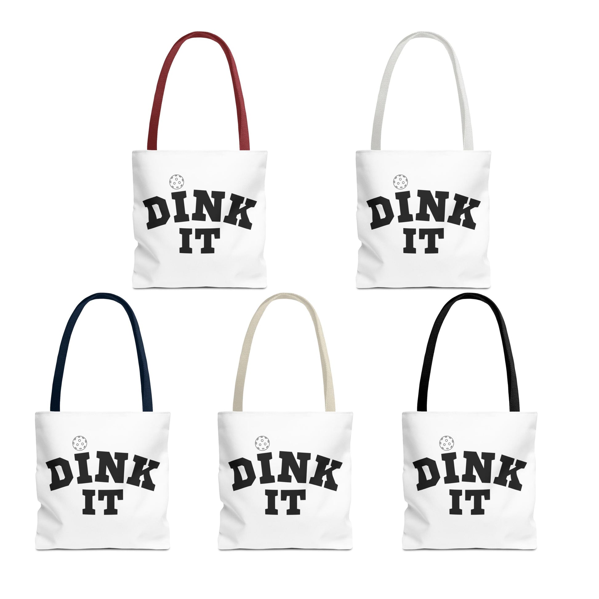 Dink It Tote Bag - Pickleball Lover Gift, Carryall Shoulder Bag, Sporty Handbag, Athletic Gym Tote, Fun Pickleball Tote, Gift For Him/Her