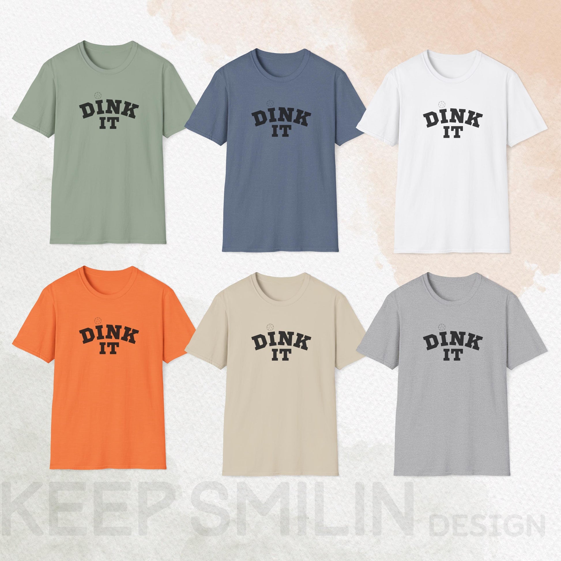 Dink It Tee Shirt Pickleball Lover - Unisex Softstyle T-Shirt, Pickleball Gift, Funny Pickleball Shirt, Sport Fan Shirt, Pickleball Player