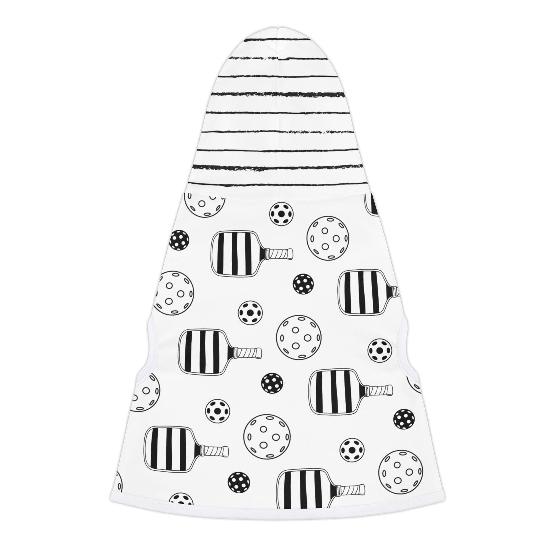 Pickleball Pet Hoodie for Cats and Dogs, Fun Sports Animal Apparel, Pet Lover Gift, Custom Dog Cat Sweater, Cute Pet Clothing, Pickleball