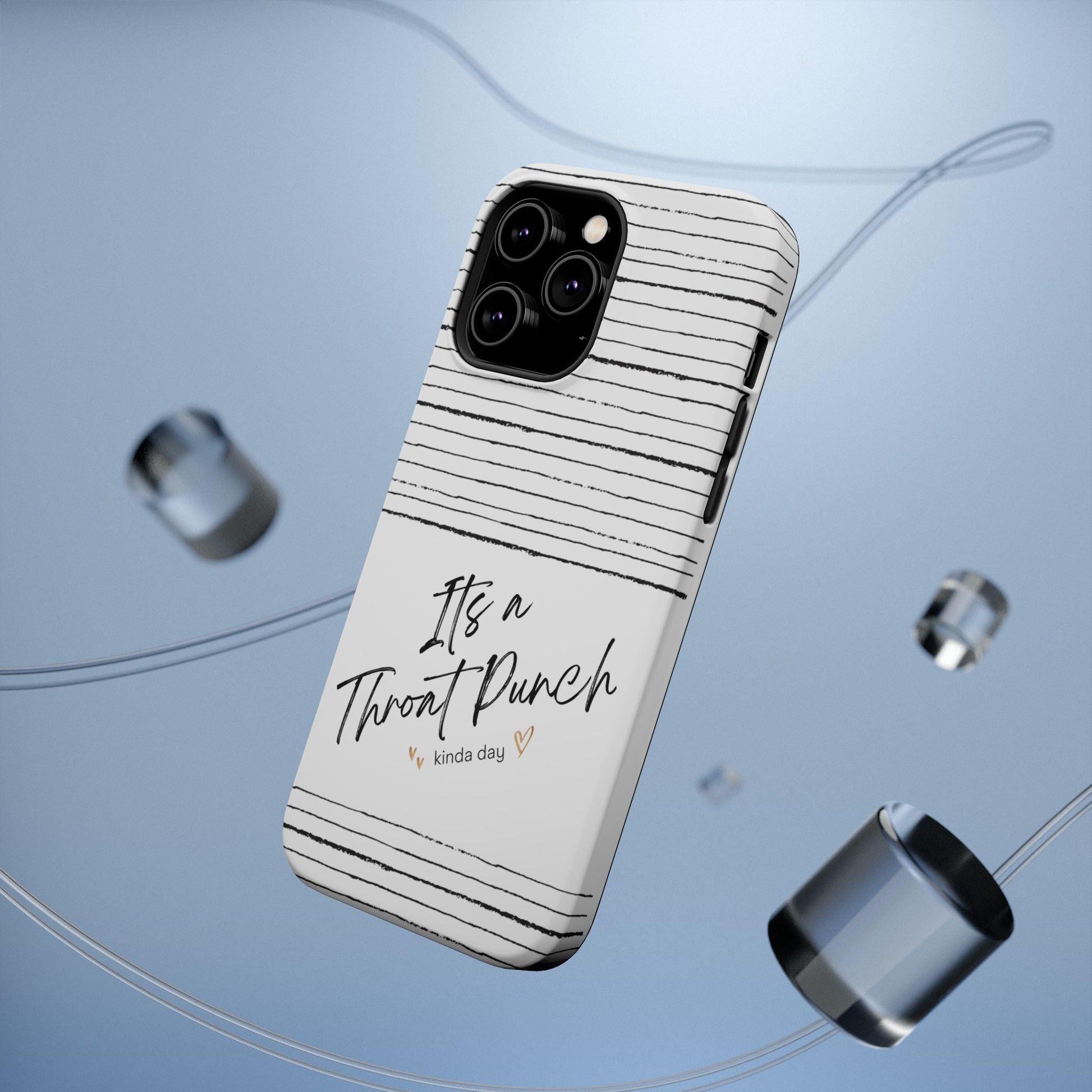 Magnetic Tough Cases, Throat Punch MAG Case iPhone, Protective Phone Case, Tough Phone Cover, Funny Phone Accessory, iPhone Accessory