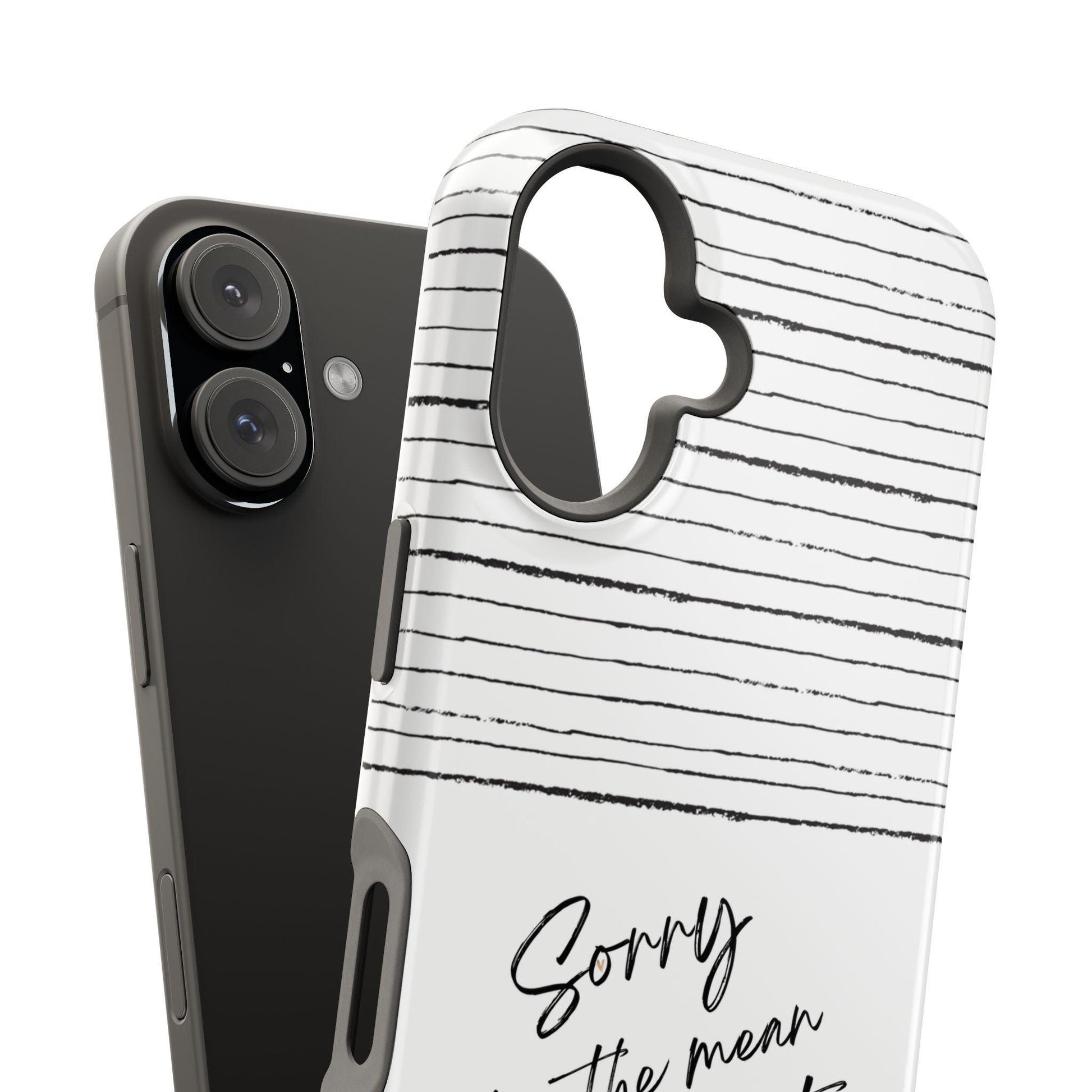 iPhone MAG Case, Sarcastic Tough Phone Cover, Funny Mean Accurate Quote, Magnetic Tough Cases, Protective Mobile Case, Snarky Phone Shell,