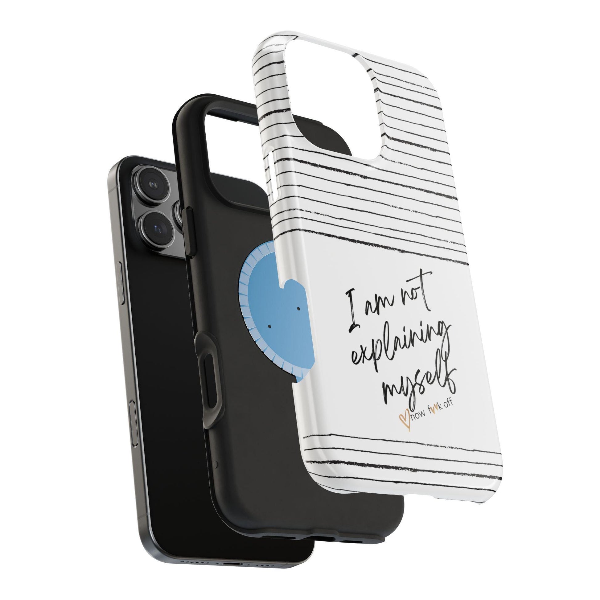 Sarcastic Phone Case - Magnetic Tough Cases, Funny & Humorous Gift, Rude Tough Case, Unique Gift, Sassy Tech Protection, Gift for Her/Him