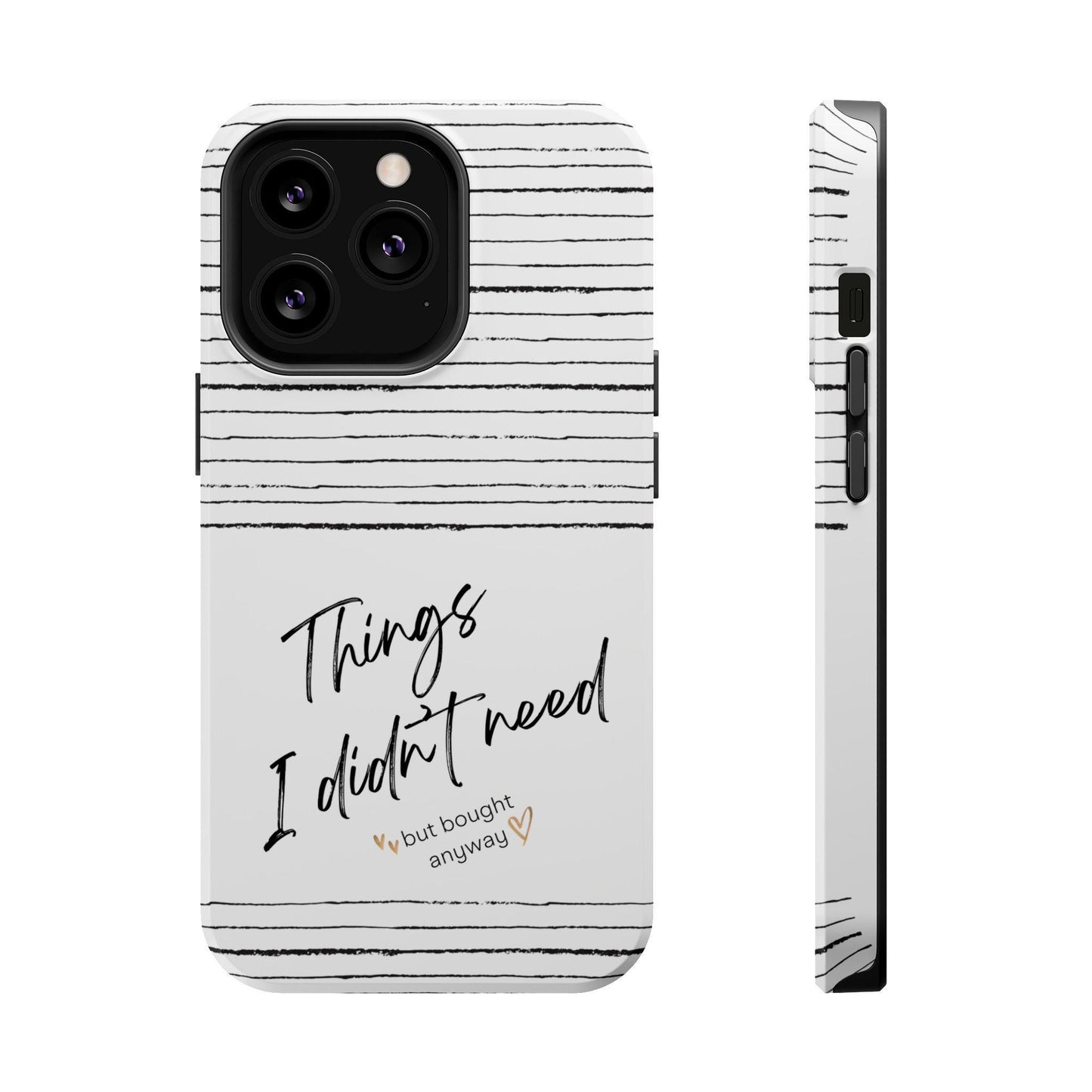 Magnetic Tough Cases, Things I didnt need but bought anyway MAG iPhone Case, Fashionable iPhone Case, Funny iPhone Accessories, Unique Phone
