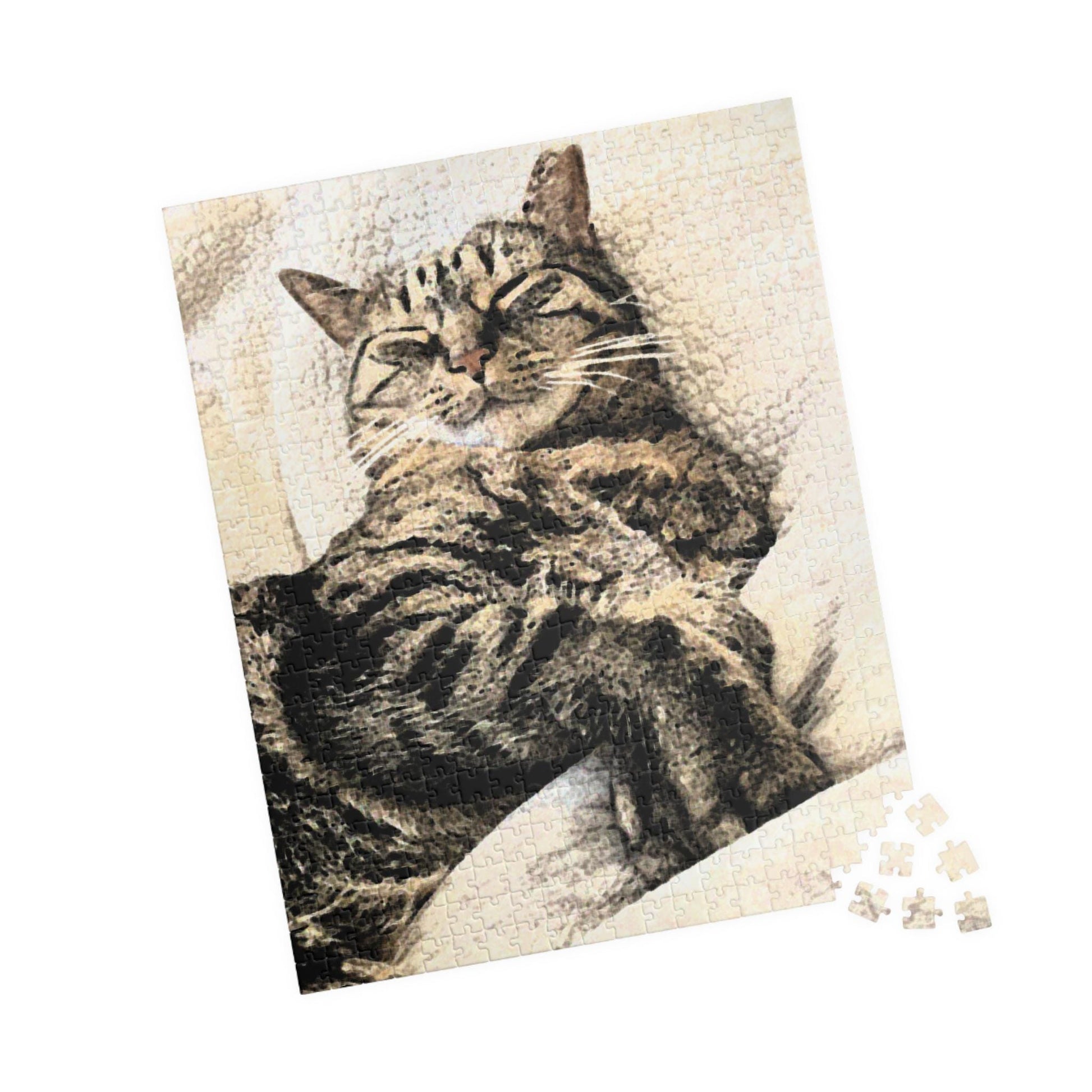 Cozy Cat Puzzle - Fun for Cat Lovers, 110-1014 Pieces, Perfect Gift for Family, Friends, Holidays, Relaxing Activity, Crazy Cat Lady Gift