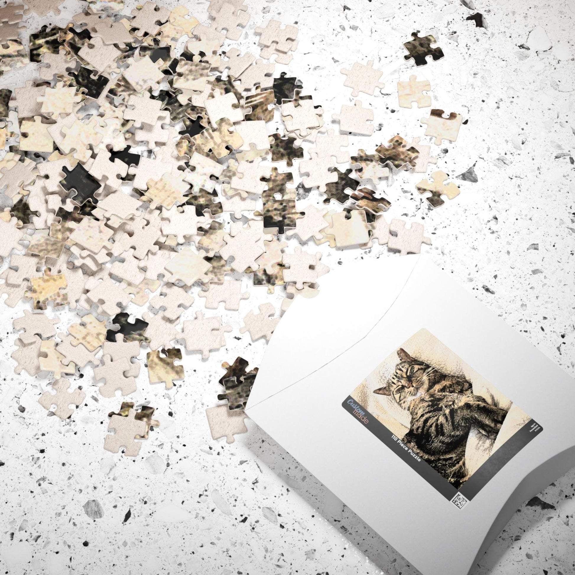 Cozy Cat Puzzle - Fun for Cat Lovers, 110-1014 Pieces, Perfect Gift for Family, Friends, Holidays, Relaxing Activity, Crazy Cat Lady Gift