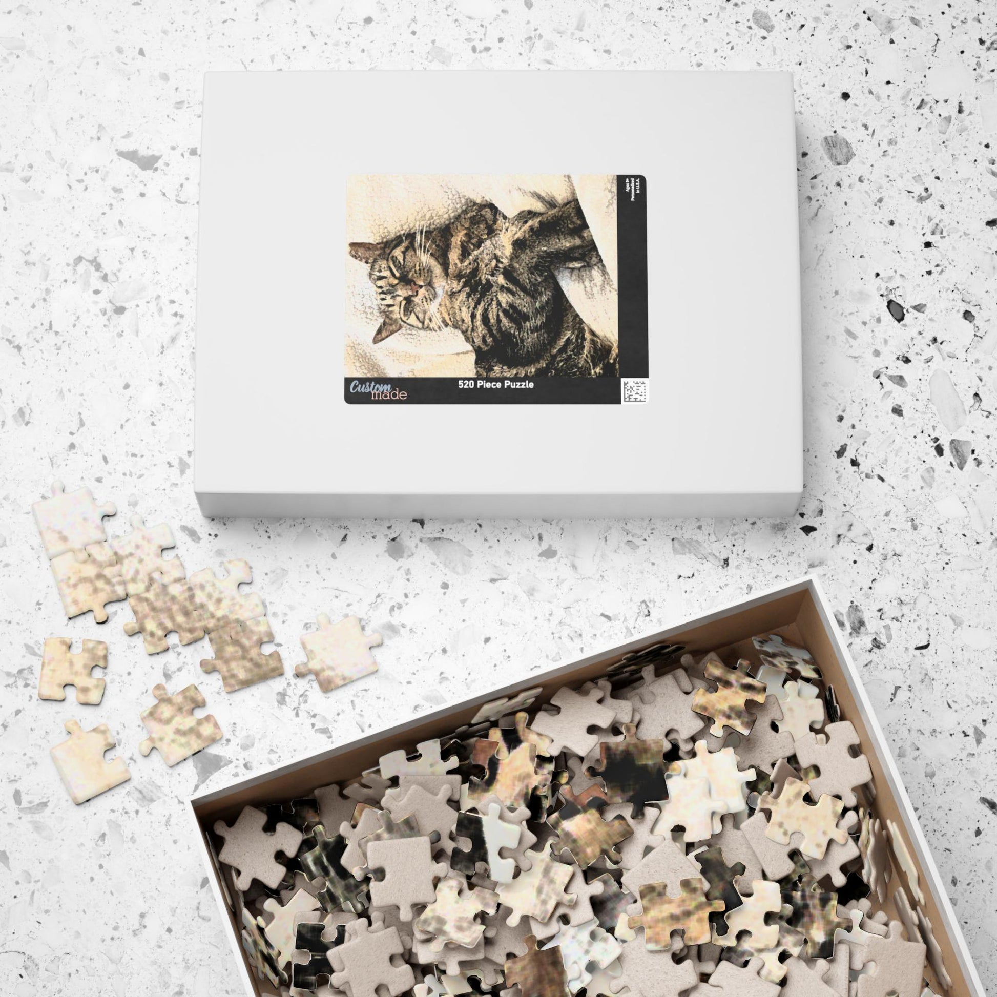 Cozy Cat Puzzle - Fun for Cat Lovers, 110-1014 Pieces, Perfect Gift for Family, Friends, Holidays, Relaxing Activity, Crazy Cat Lady Gift