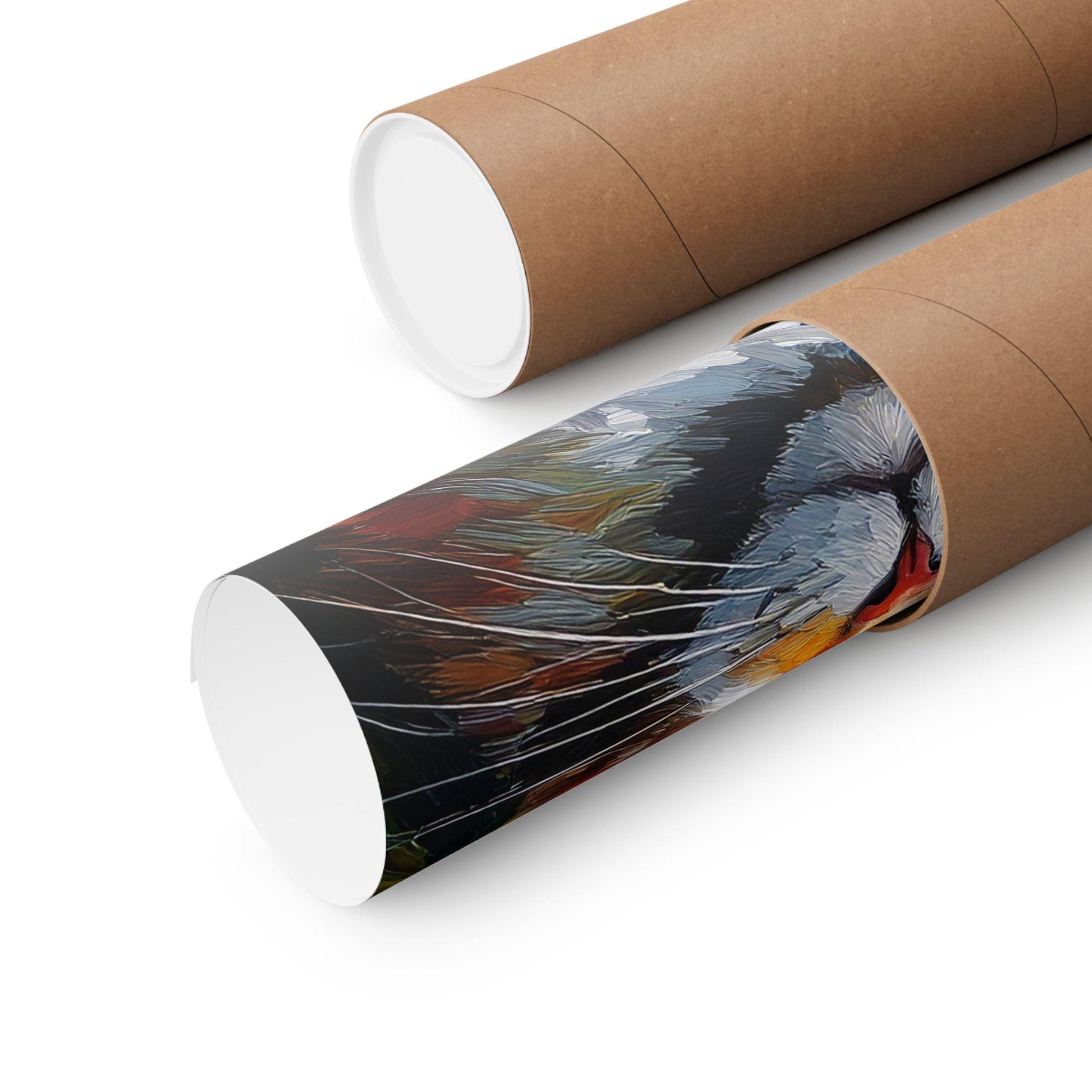 Cat Lover Matte Vertical Poster - Beautiful Sleeping Feline Art Print, Kitty Wall Decor, Cute Animal Gift, Cat Mom Dorm Room Decoration, Pet