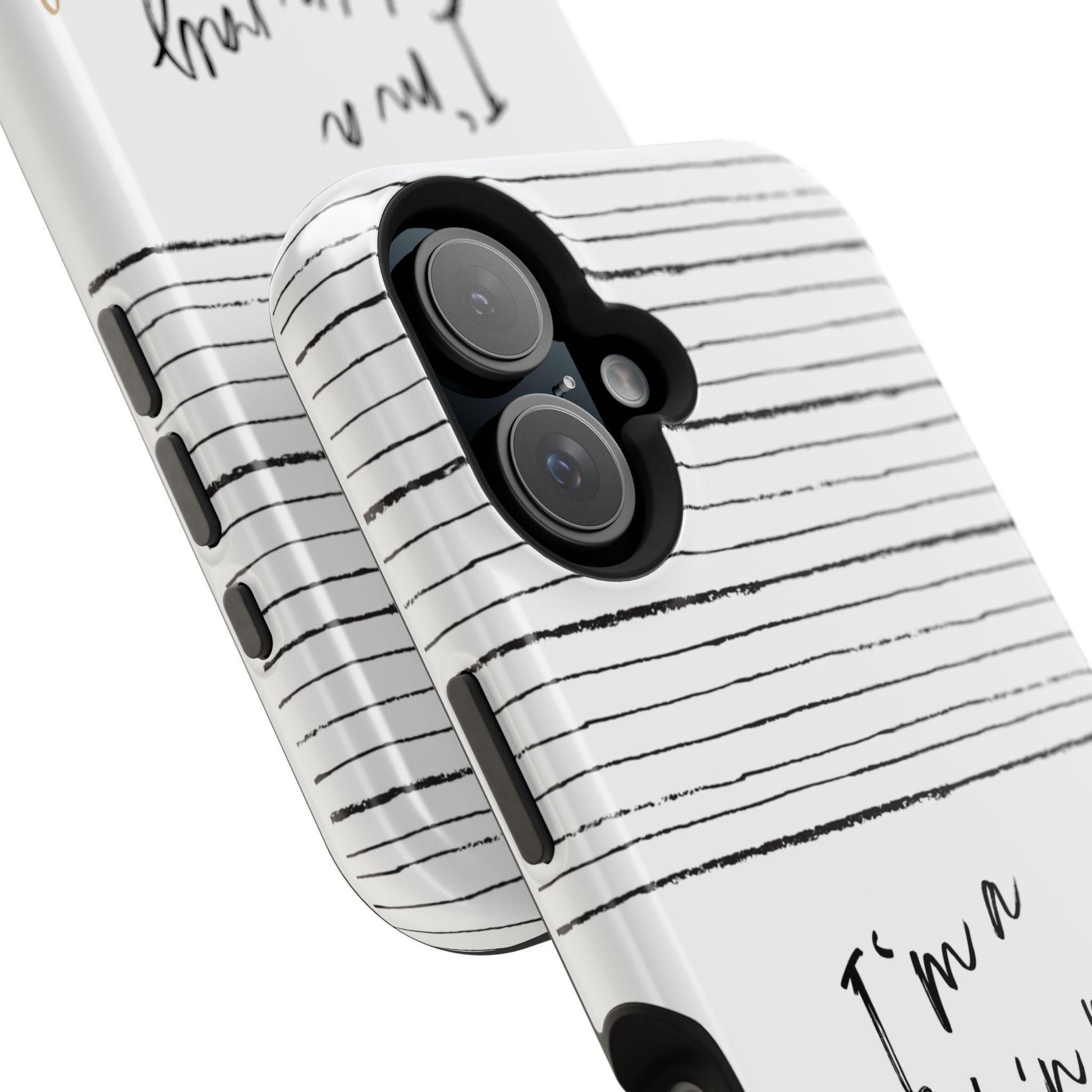 Magnetic Tough Cases, Im a Freakin Ray of Sunshine iPhone Case, Fun Positive Vibes, Gift for Optimistic Friend, Protective Phone Cover