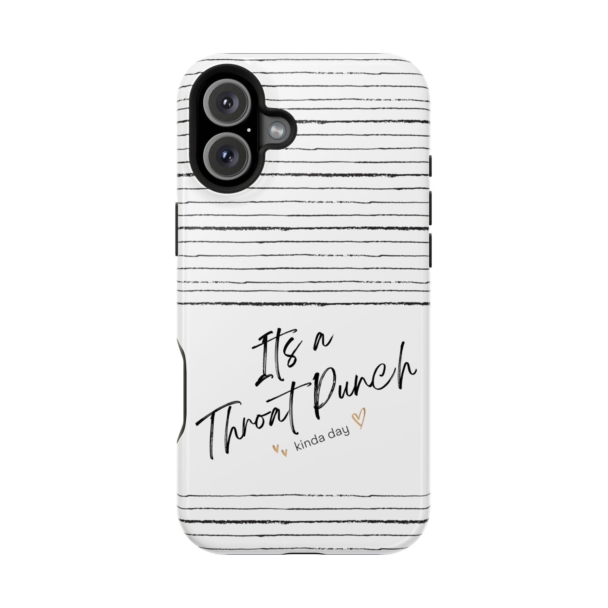 Magnetic Tough Cases, Throat Punch MAG Case iPhone, Protective Phone Case, Tough Phone Cover, Funny Phone Accessory, iPhone Accessory