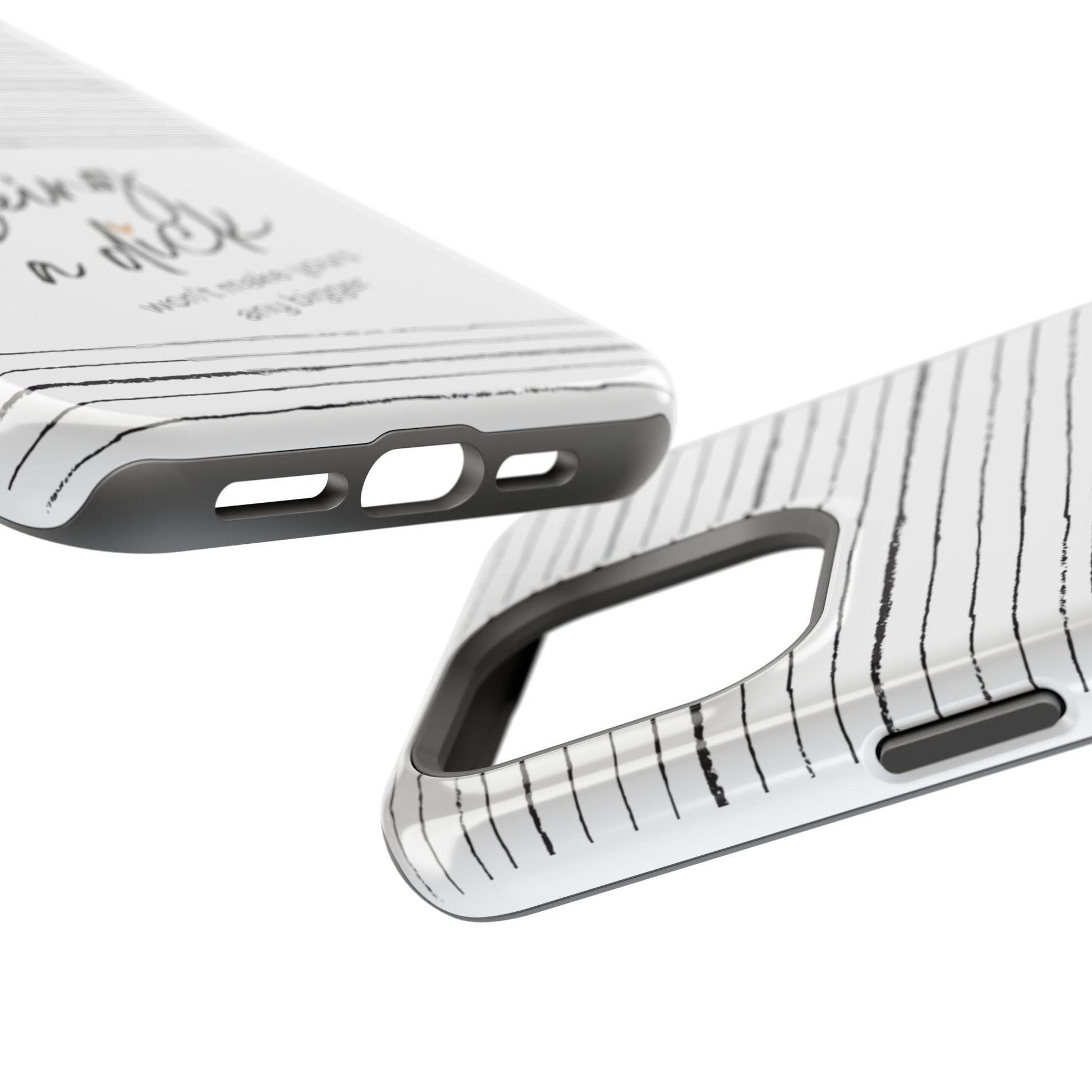 Magnetic Tough Cases, Funny iPhone Case, Sarcastic Phone Cover, Rude Joke Gift, Tough Phone Shell, Being a dick wont make yours bigger