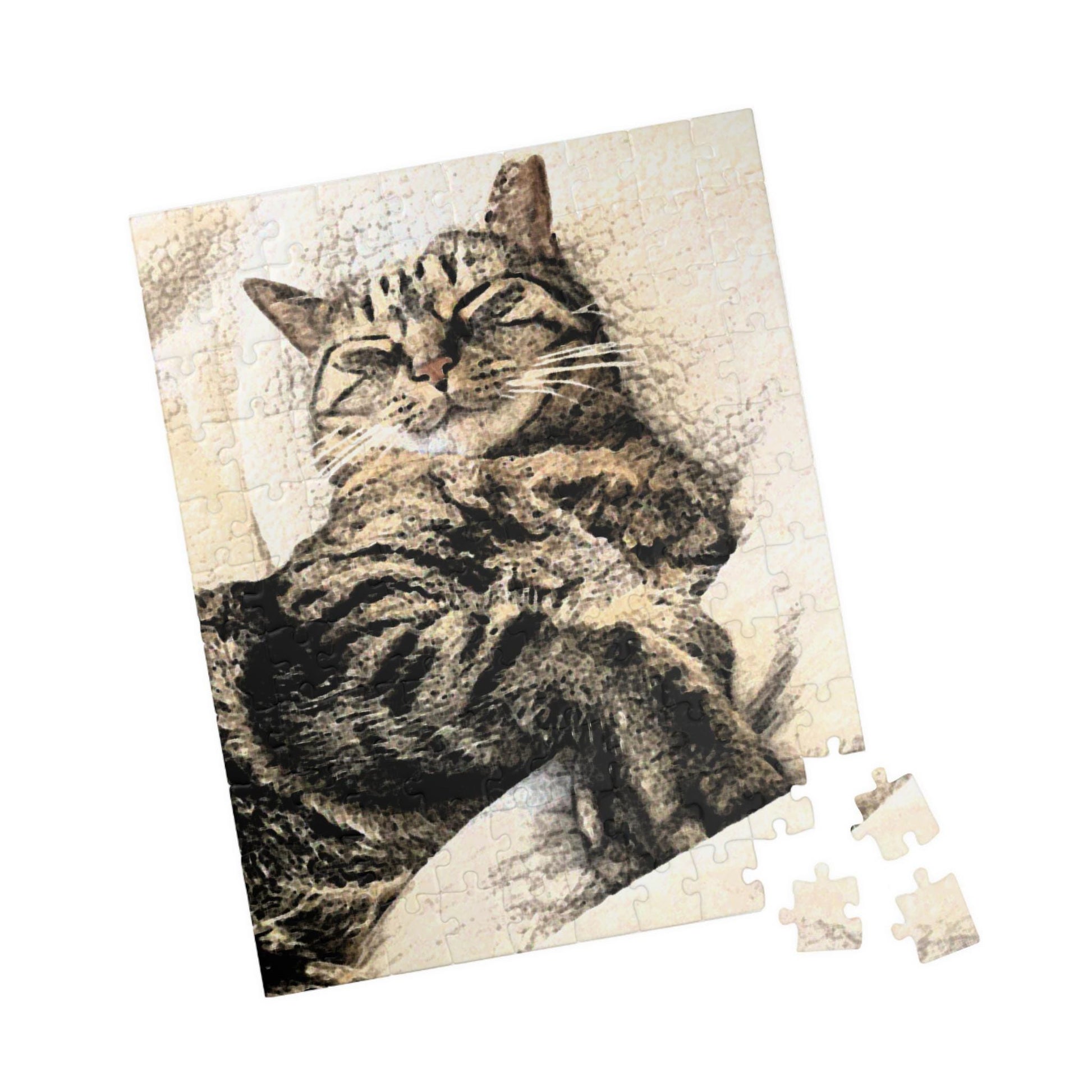 Cozy Cat Puzzle - Fun for Cat Lovers, 110-1014 Pieces, Perfect Gift for Family, Friends, Holidays, Relaxing Activity, Crazy Cat Lady Gift