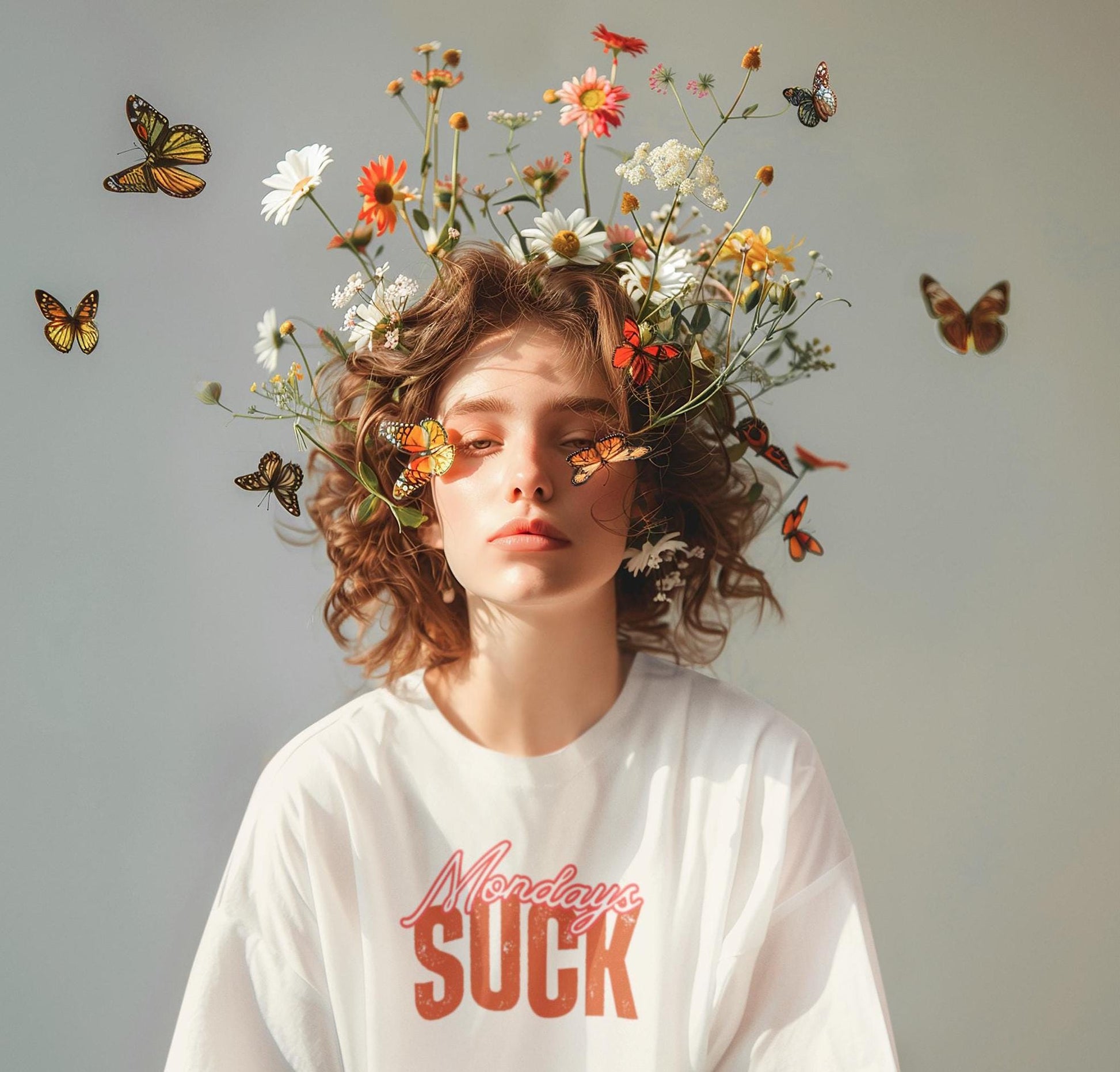 Mondays SUCK Unisex Tee, Funny Graphic T-Shirt, Sarcastic Work Shirt, Office Humor Gift, Weekday Blues Top, Unisex Gift, Graduation Gift