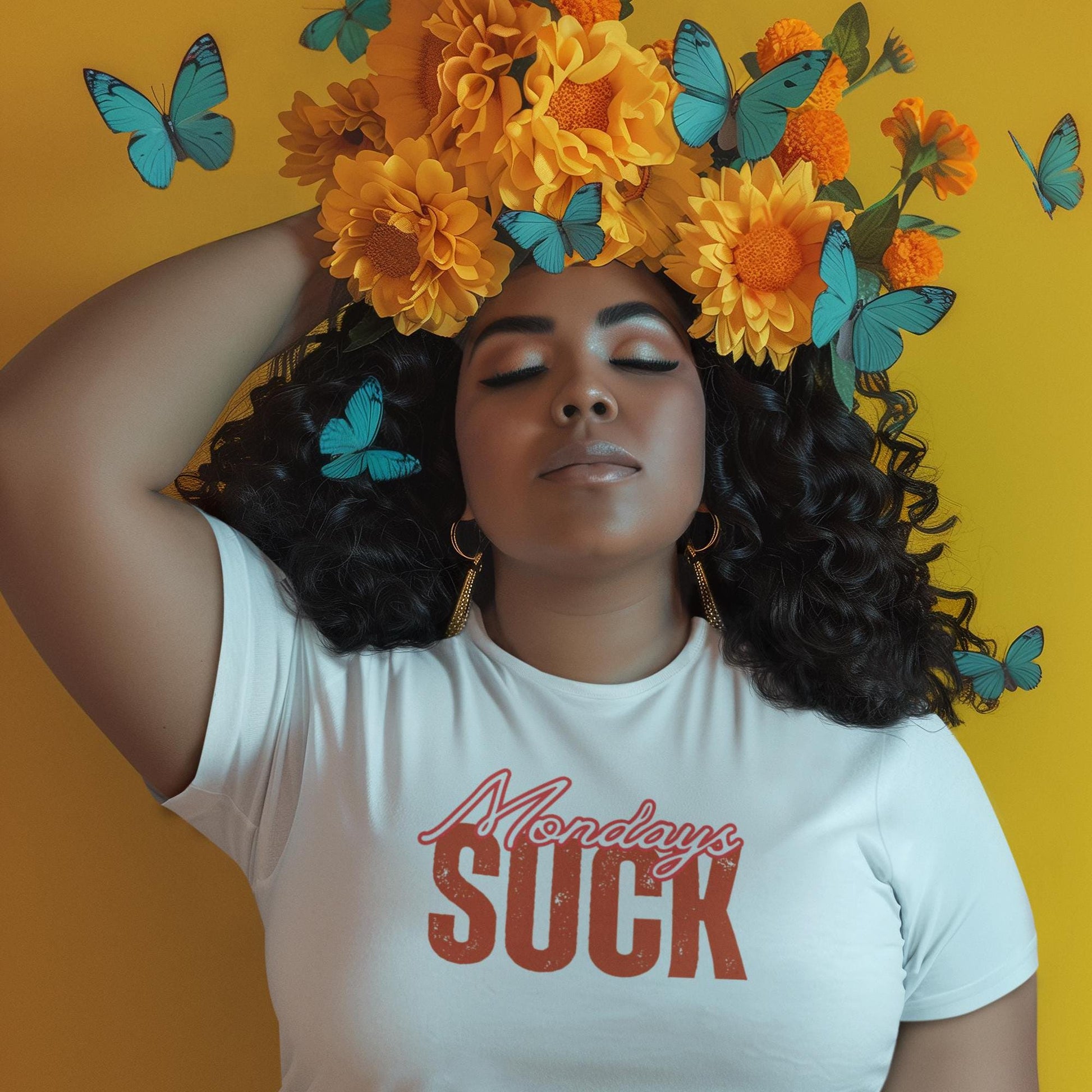 Mondays SUCK Unisex Tee, Funny Graphic T-Shirt, Sarcastic Work Shirt, Office Humor Gift, Weekday Blues Top, Unisex Gift, Graduation Gift