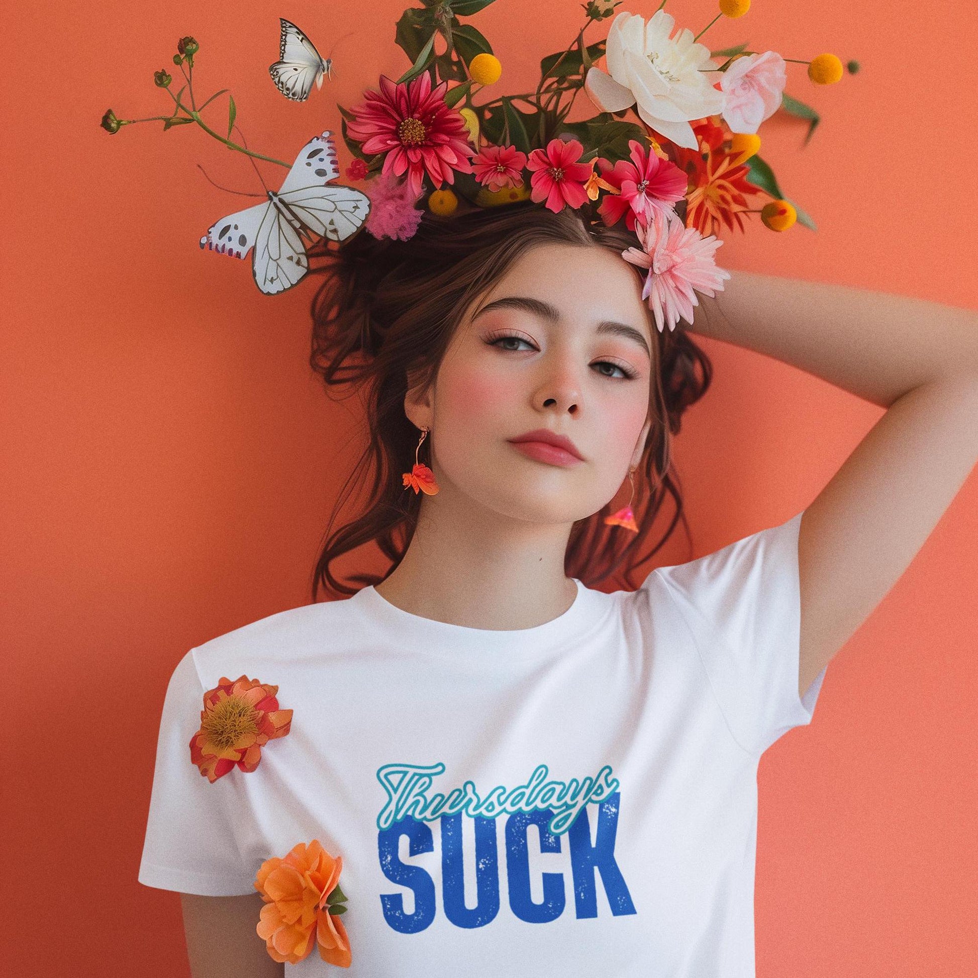 Thursdays SUCK Unisex Tee, Graphic T-Shirt, Funny Shirt, Weekend Vibes, Casual Top, Cotton Tee, Graduation Gift Unisex, Mothers Day Gift