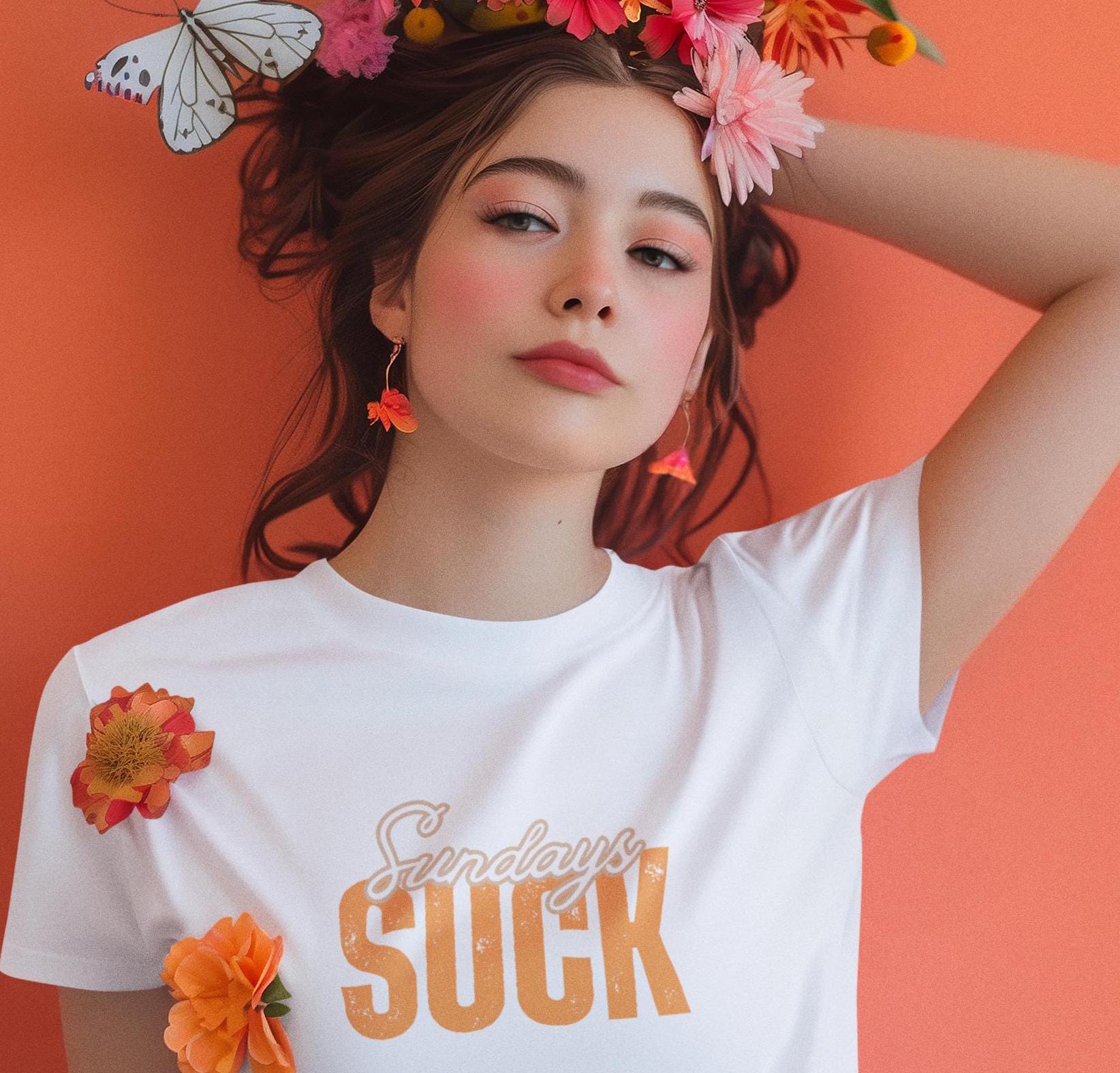 Sundays SUCK Unisex Heavy Cotton Tee, Weekend Vibes Shirt, Weekend Warrior Tee, Sunday Funday T-Shirt, Graphic Tee for Lazy Days