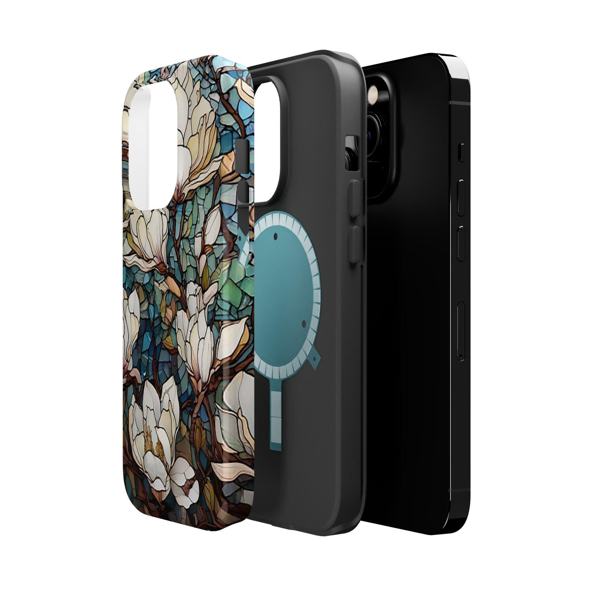 Stained Glass MAG iphone case - Magnetic Tough Cases, Protective Phone Cover, Colorful Tech Accessories, Unique Gift Idea, Trendy Smartphone