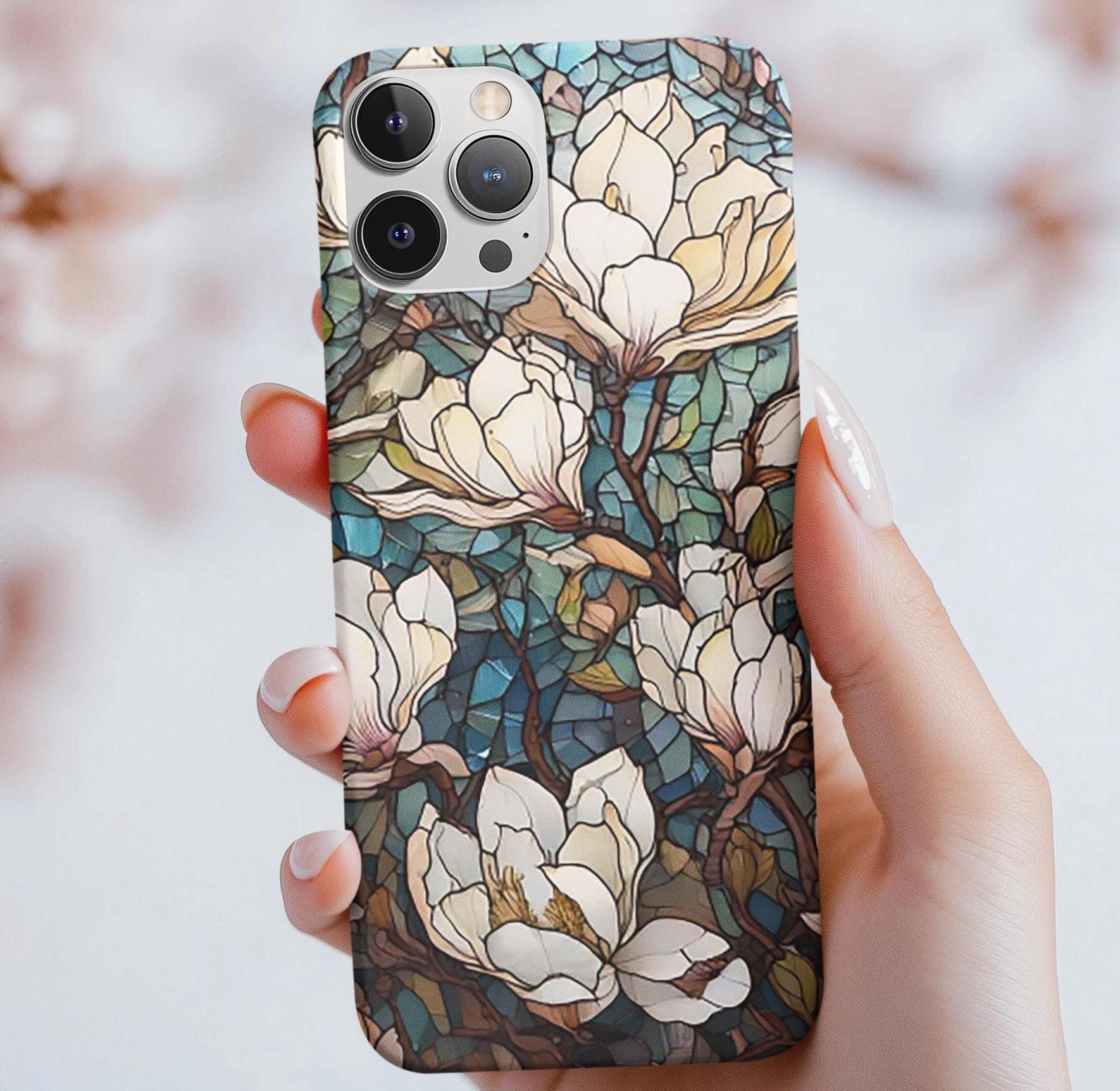 Stained Glass MAG iphone case - Magnetic Tough Cases, Protective Phone Cover, Colorful Tech Accessories, Unique Gift Idea, Trendy Smartphone