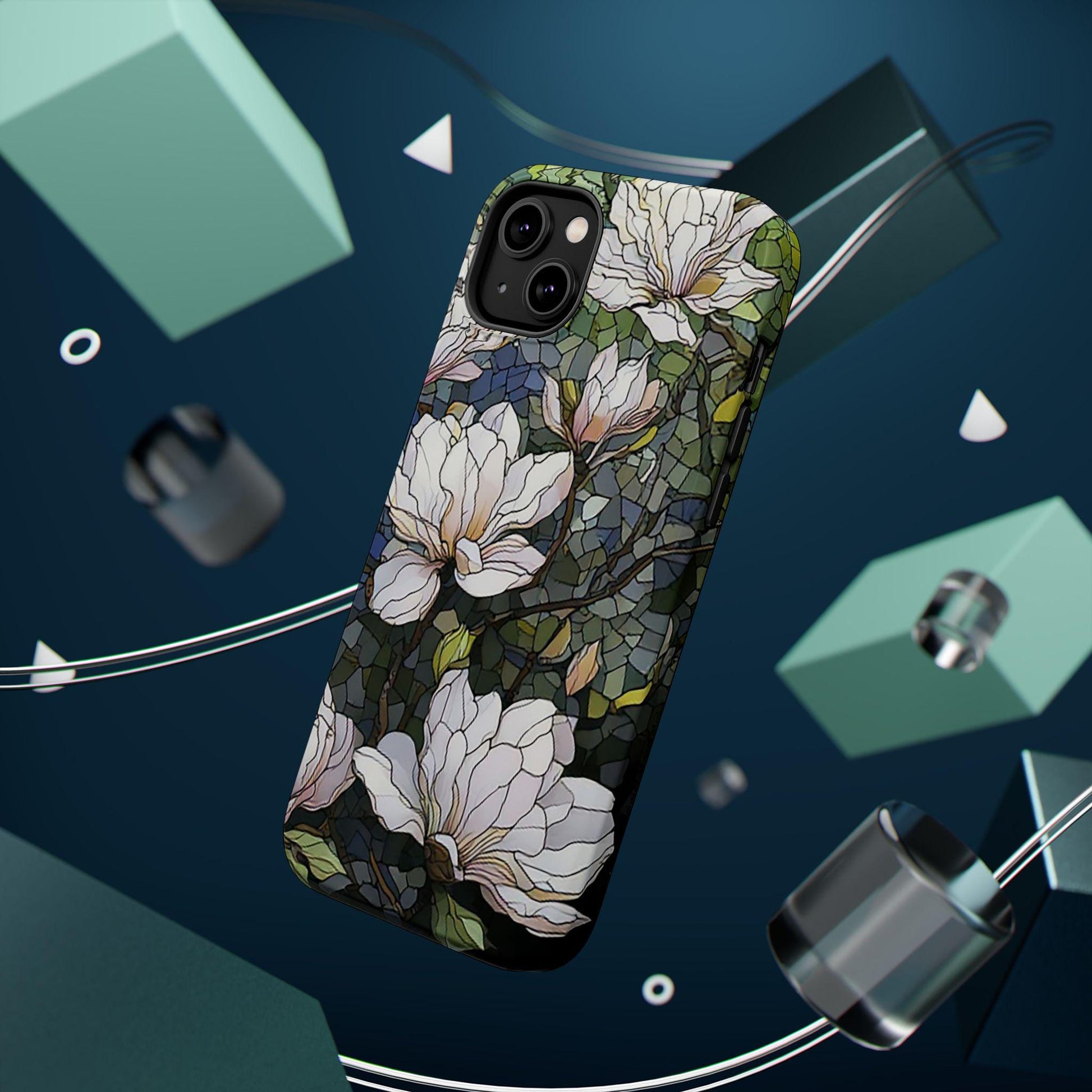 Stained Glass Trend Magnetic Tough Cases,Phone Protector, Gift for Her, Samsung Galaxy Cover,Tech Accessory,Protective Phone Shell,