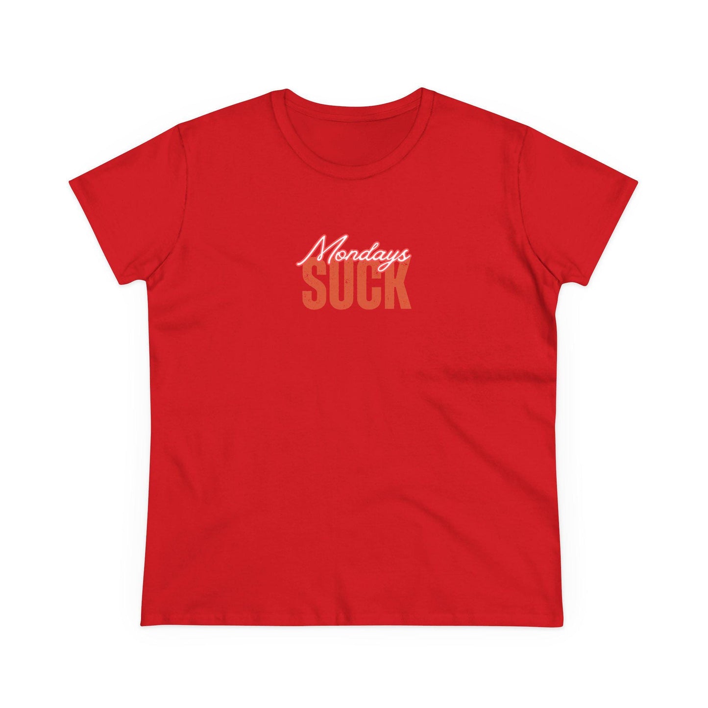 Mondays Suck T-Shirt, Beachwear, Gift for Her, Fun Summer Style, Relaxed Fit,Women's Tee, Gift for her, Breakup Gift,Birthday, Wedding Gift