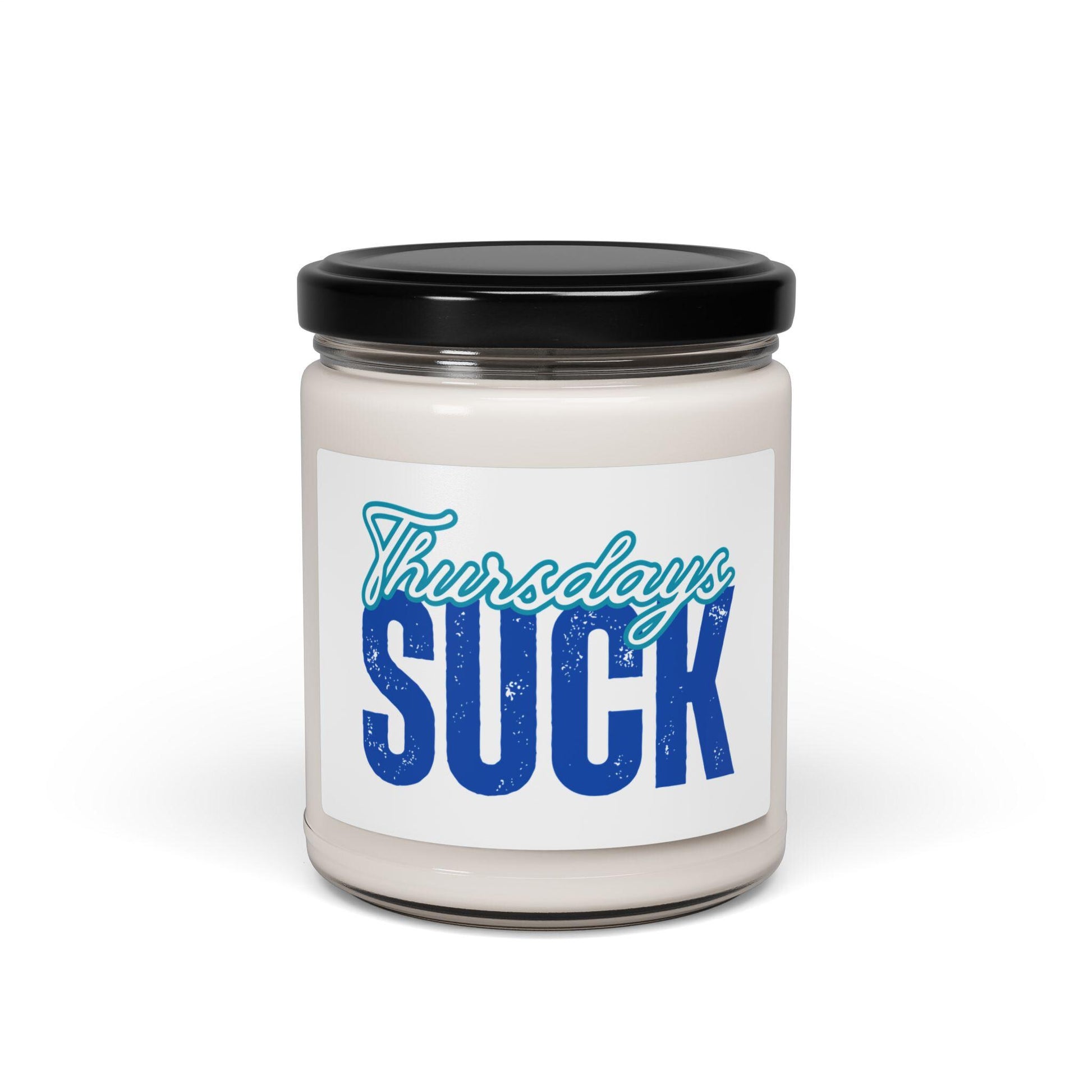 Scented Candle,Thursday Blues Relaxing Home Fragrance, Gift for Bosses, Hilarious Desk Decor, Self-Care Essential, Thursdays SUCK Candle