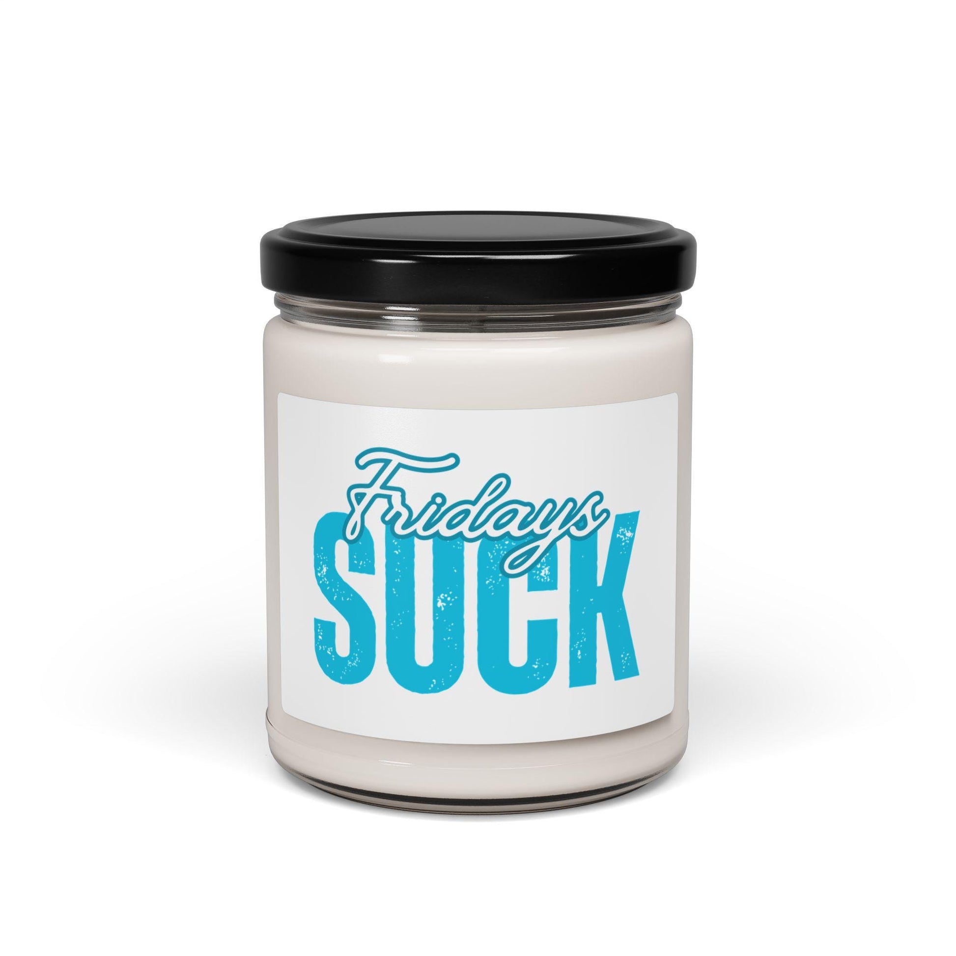Scented Candle, Friday Blues Relaxing Home Fragrance, Gift for Bosses, Hilarious Desk Decor, Self-Care Essential, Friadys SUCK Candle
