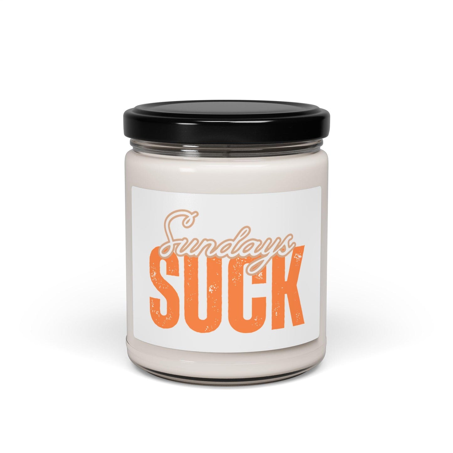 Scented Candle,Sunday Blues Relaxing Home Fragrance, Gift for Bosses, Hilarious Desk Decor, Self-Care Essential, Sundays SUCK Candle Gift
