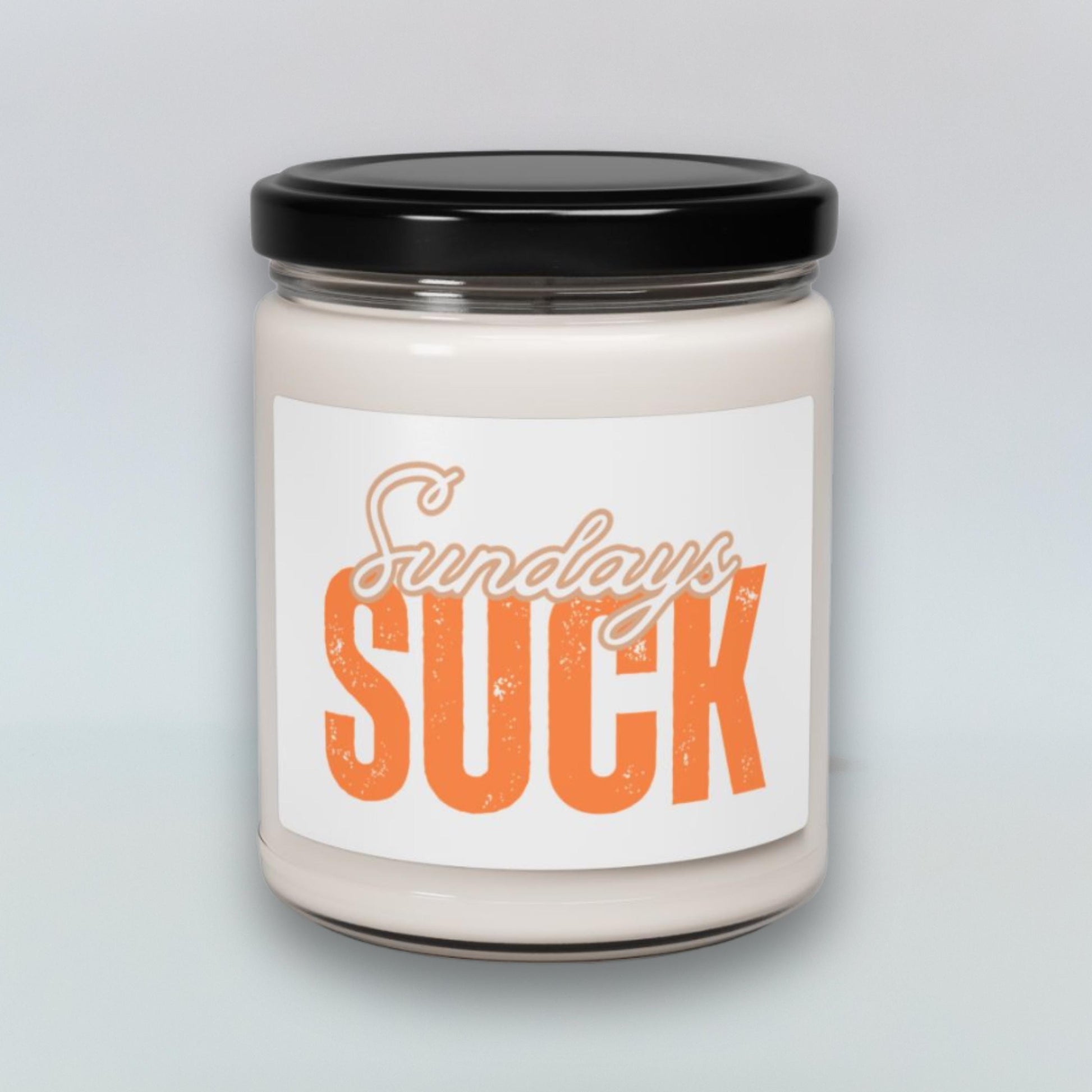 Scented Candle,Sunday Blues Relaxing Home Fragrance, Gift for Bosses, Hilarious Desk Decor, Self-Care Essential, Sundays SUCK Candle Gift