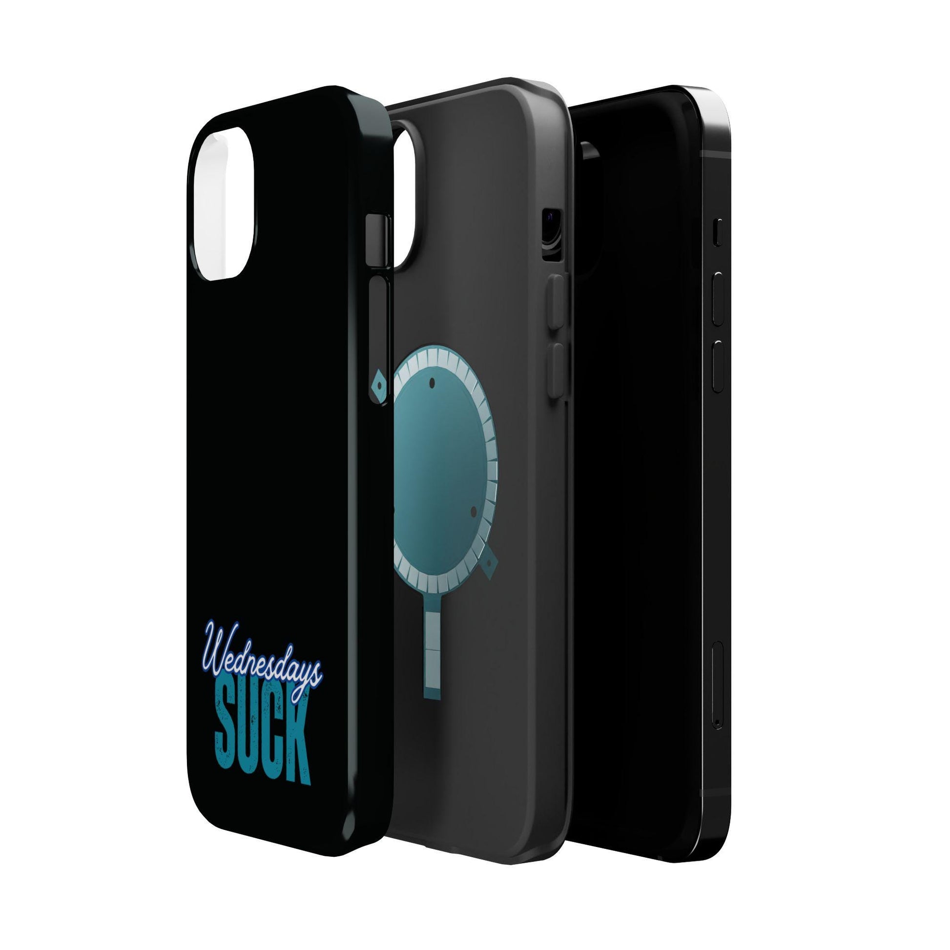 Wednesdays Suck Mag Safe iphone case,Magnetic Tough Cases,Protective iPhone Case, MagSafe Phone Cover, Tough Magnetic Phone Case,Fun Unisex