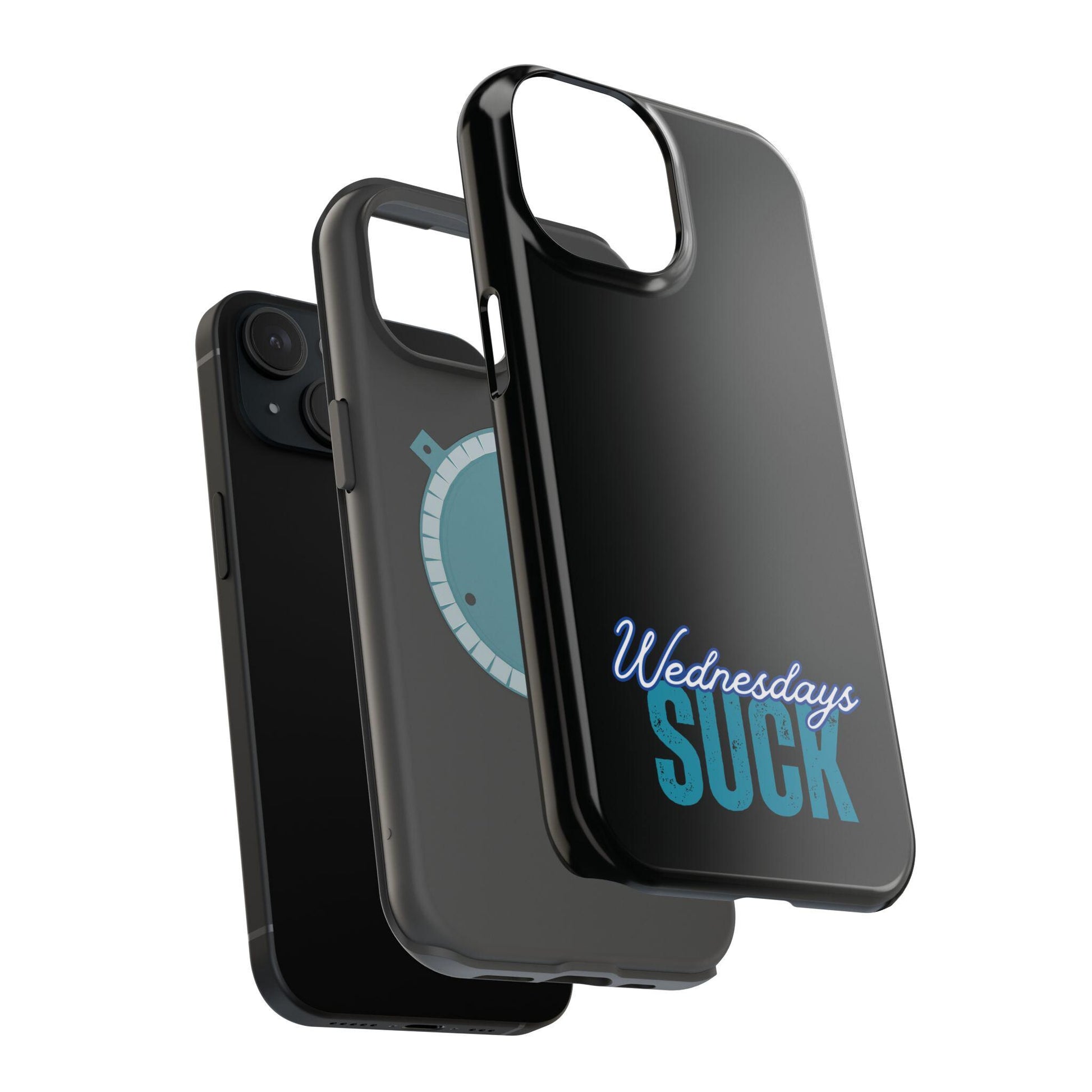 Wednesdays Suck Mag Safe iphone case,Magnetic Tough Cases,Protective iPhone Case, MagSafe Phone Cover, Tough Magnetic Phone Case,Fun Unisex