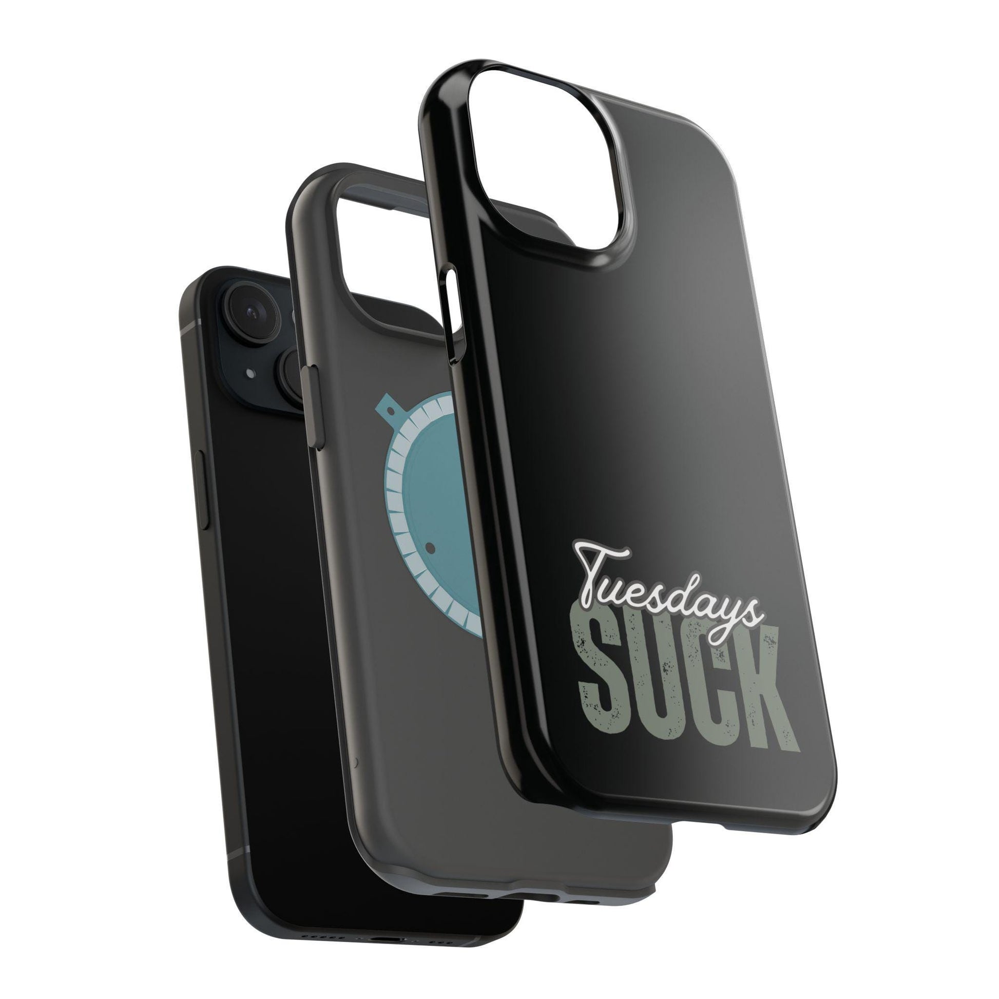Tuesdays Suck iphone MAG case,Magnetic Tough Cases, Protective Phone Cover, Anti-Scratch Shell, Hard Back Case, Funny Quote Phone Holder