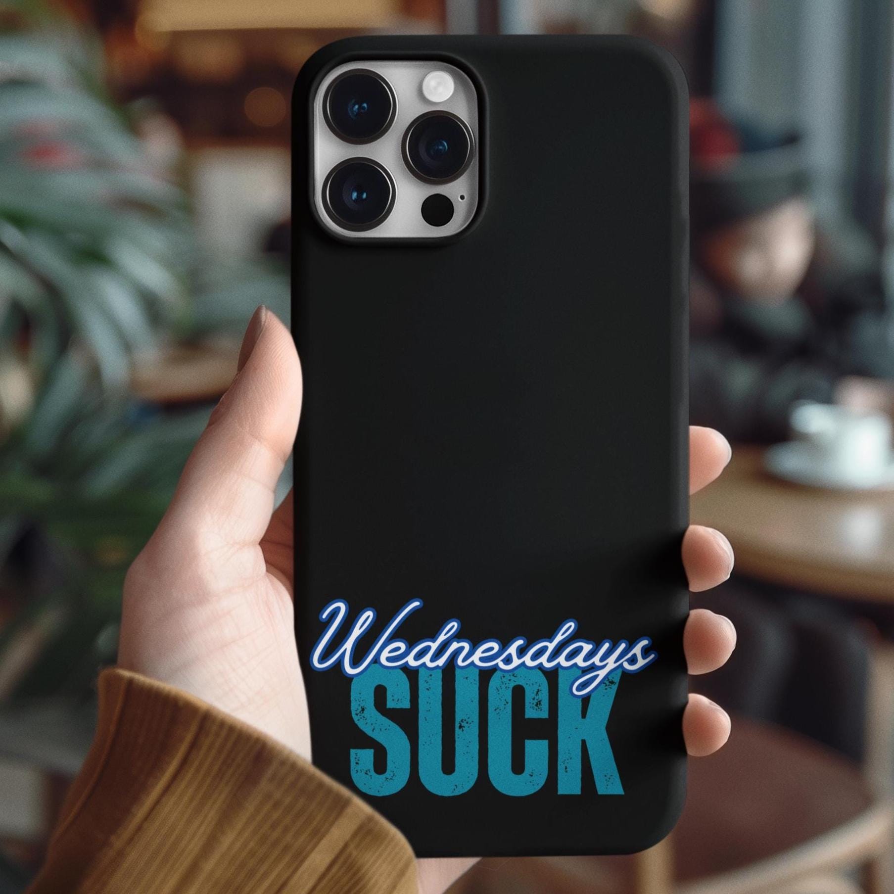 Wednesdays Suck Mag Safe iphone case,Magnetic Tough Cases,Protective iPhone Case, MagSafe Phone Cover, Tough Magnetic Phone Case,Fun Unisex