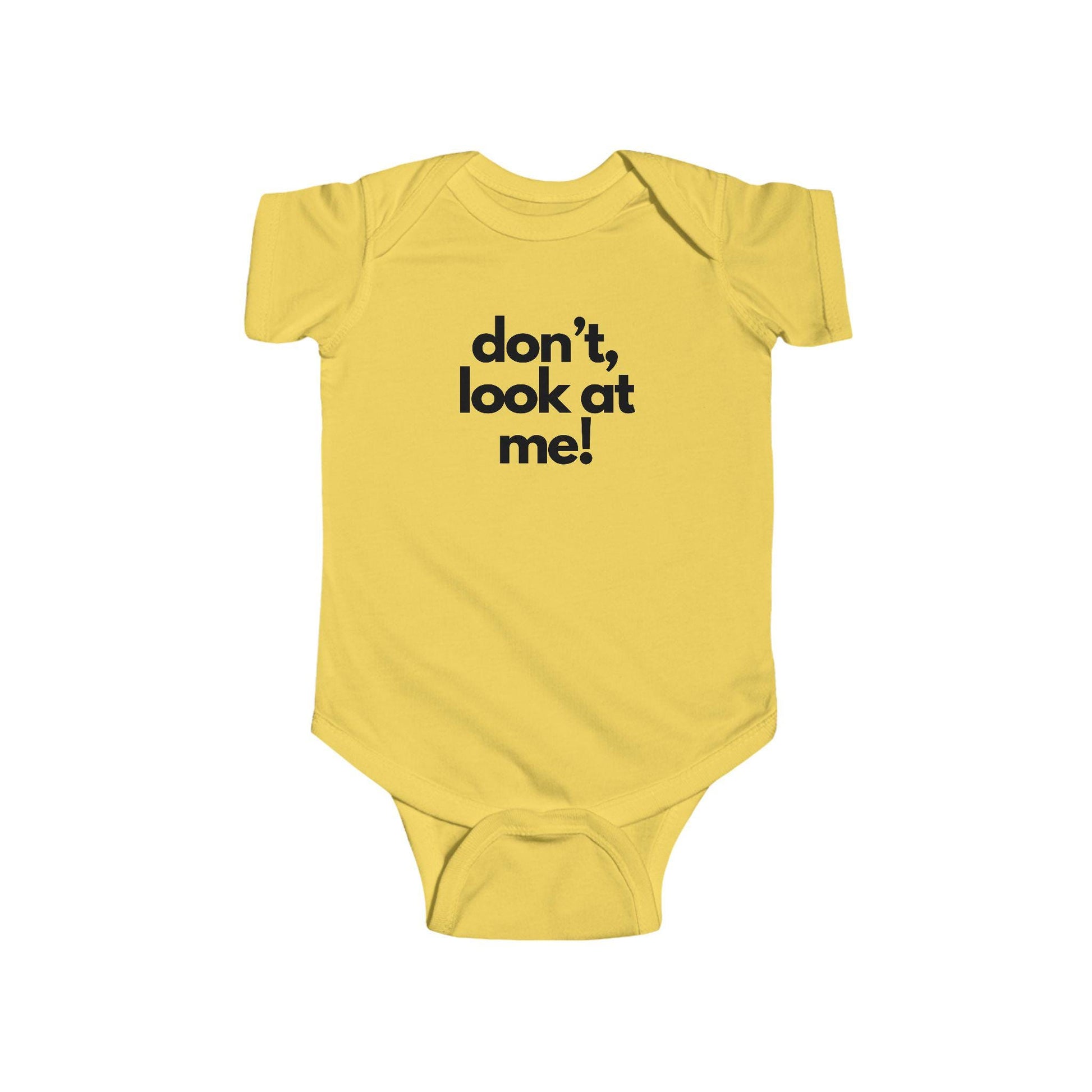 Funny Baby Bodysuit - Don't Look at Me, Are You Looking? - Infant Outfit, Baby Shower Gift, Newborn Clothing, Cute Baby Apparel,Baby Gift