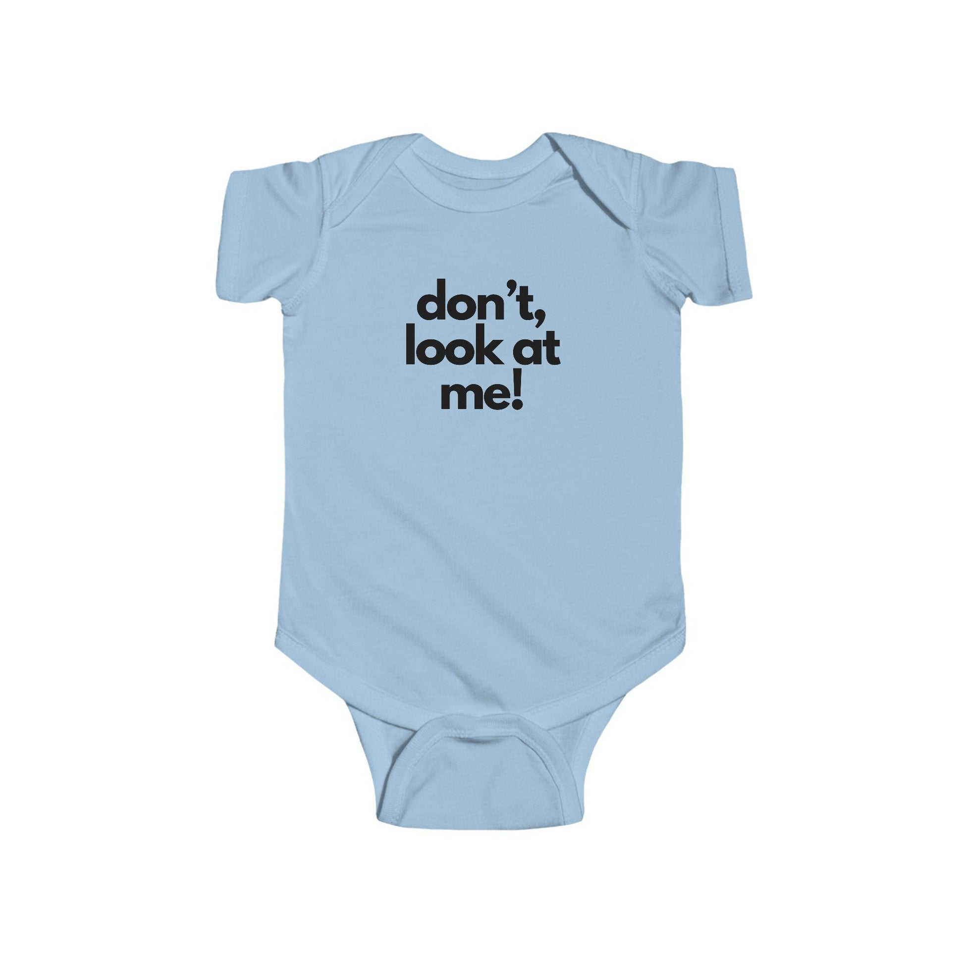 Funny Baby Bodysuit - Don't Look at Me, Are You Looking? - Infant Outfit, Baby Shower Gift, Newborn Clothing, Cute Baby Apparel,Baby Gift