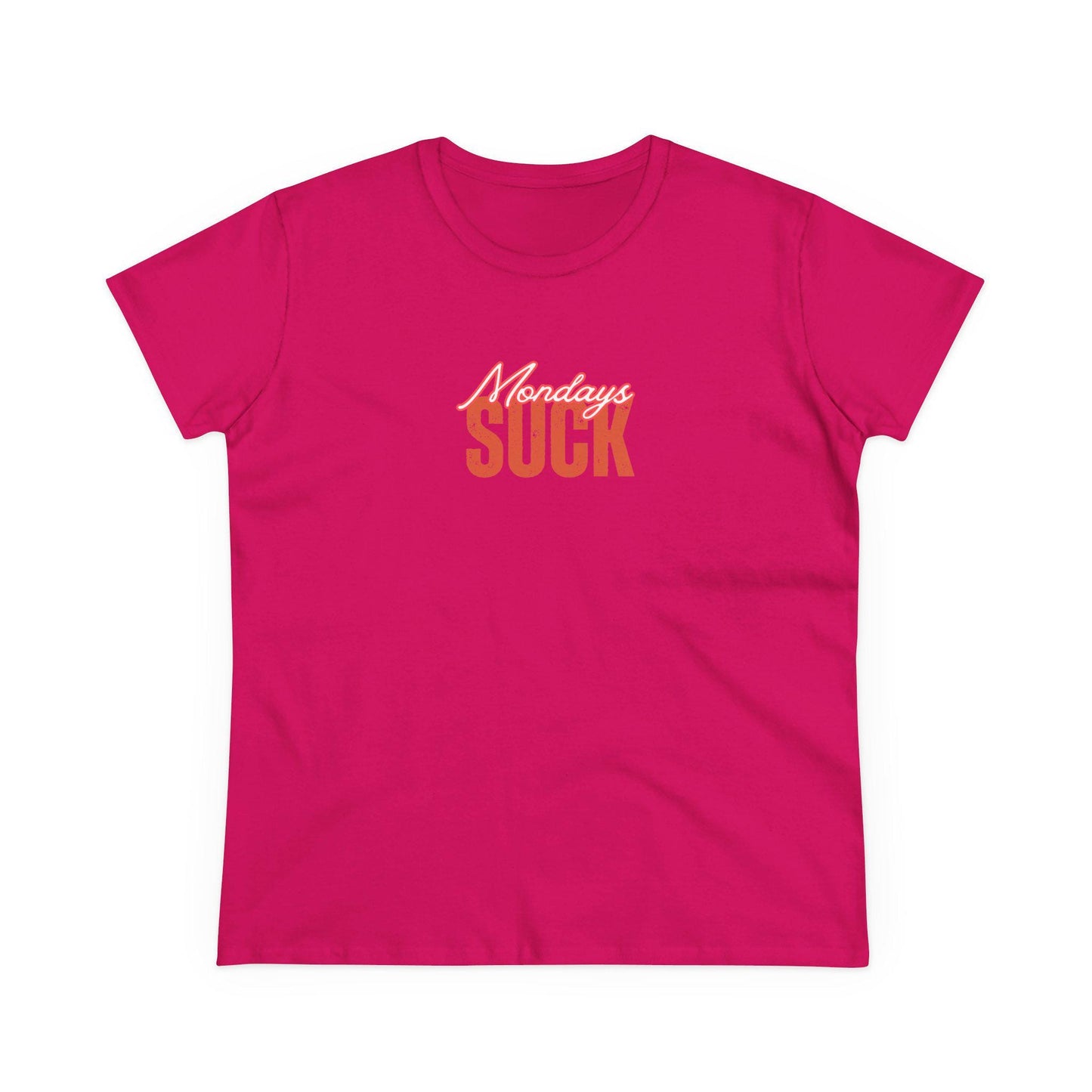 Mondays Suck T-Shirt, Beachwear, Gift for Her, Fun Summer Style, Relaxed Fit,Women's Tee, Gift for her, Breakup Gift,Birthday, Wedding Gift
