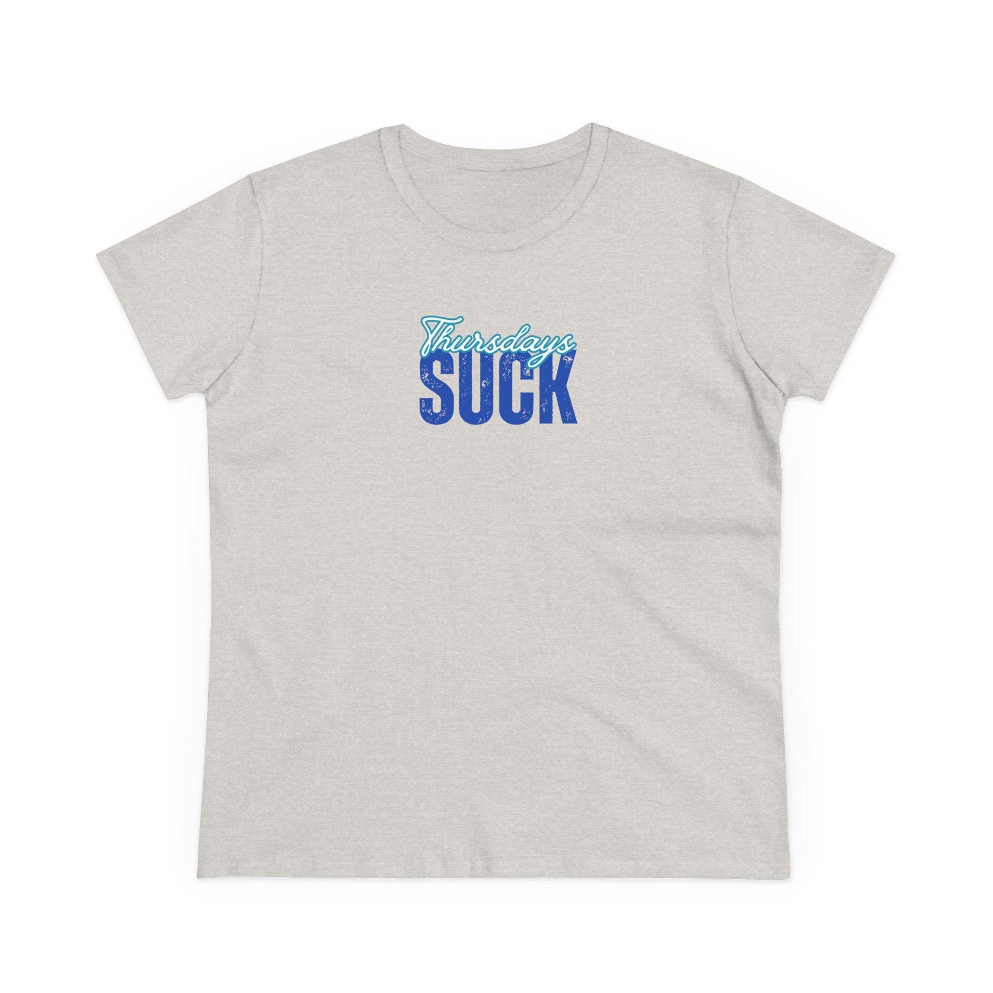 Thursdays Suck T-Shirt, Beachwear, Gift for Her,Fun Summer Style, Relaxed Fit, Women's Tee, Baby Tee, Gift for her,Breakup gift,Wedding Tee