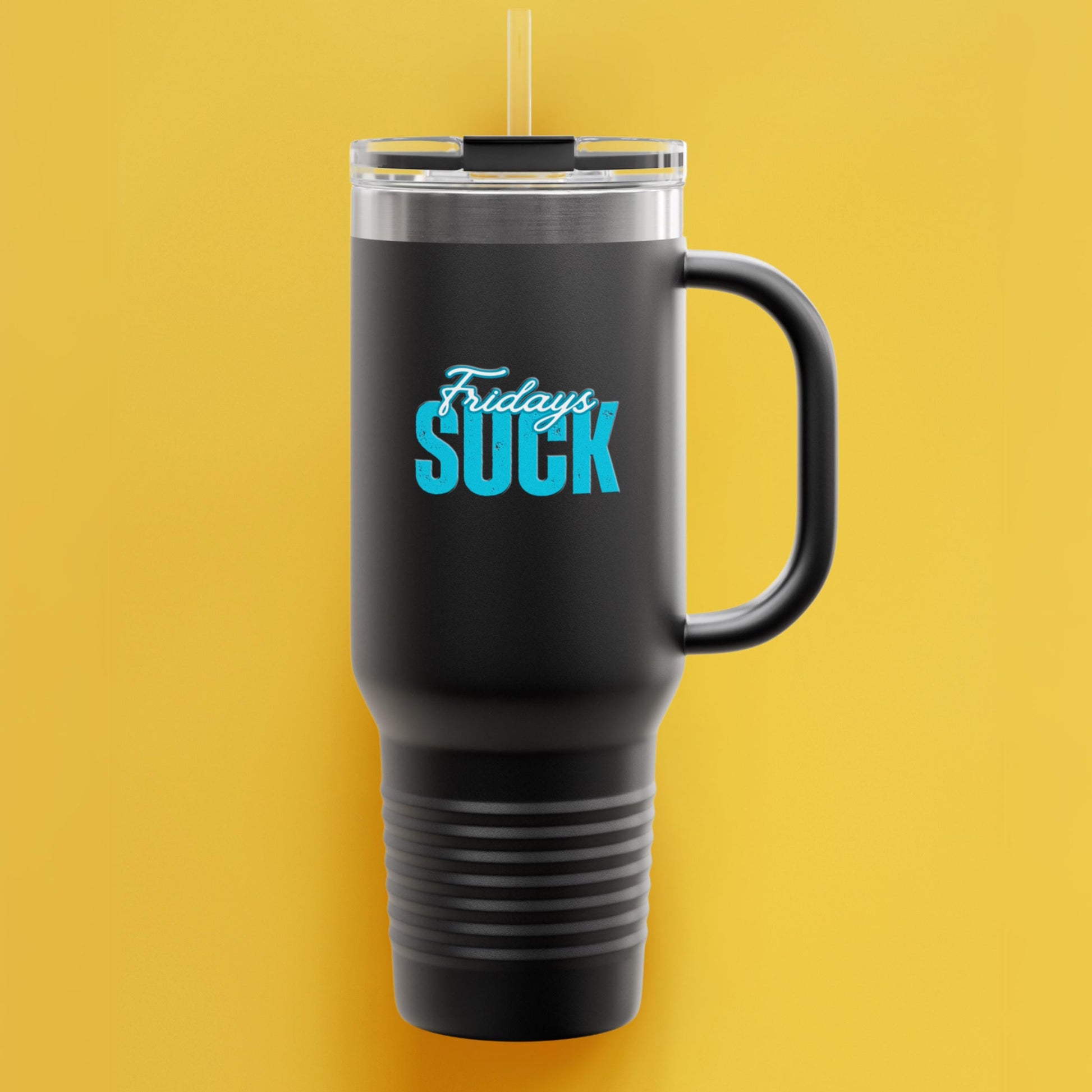 Tuesdays SUCK Insulated Travel Mug, 40oz - Coffee Lovers Gift,Road Trip Cup,Humor Travel Mug, Gifts for Friends,Unisex,Birthday Gift,Breakup