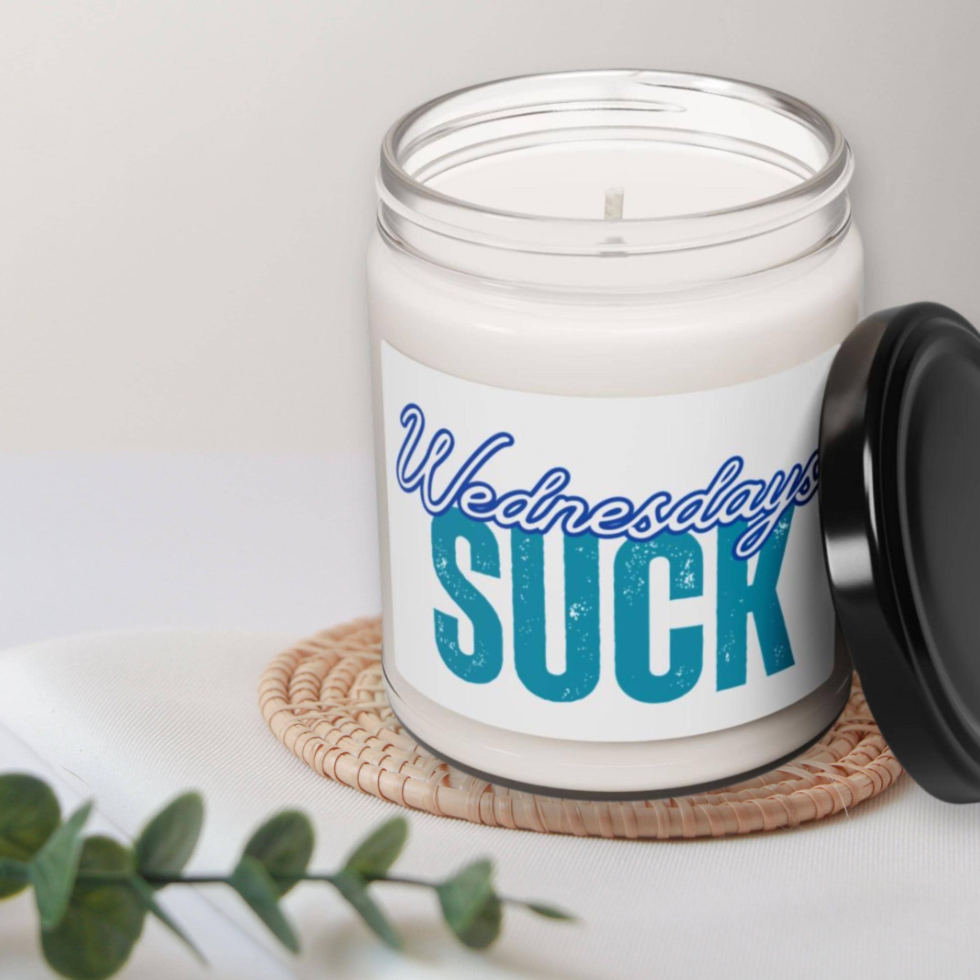 Scented Candle,Thursday Blues Relaxing Home Fragrance, Gift for Bosses, Hilarious Desk Decor, Self-Care Essential, Thursdays SUCK Candle