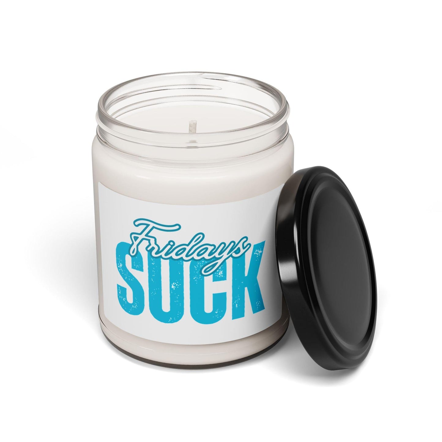 Scented Candle, Friday Blues Relaxing Home Fragrance, Gift for Bosses, Hilarious Desk Decor, Self-Care Essential, Friadys SUCK Candle