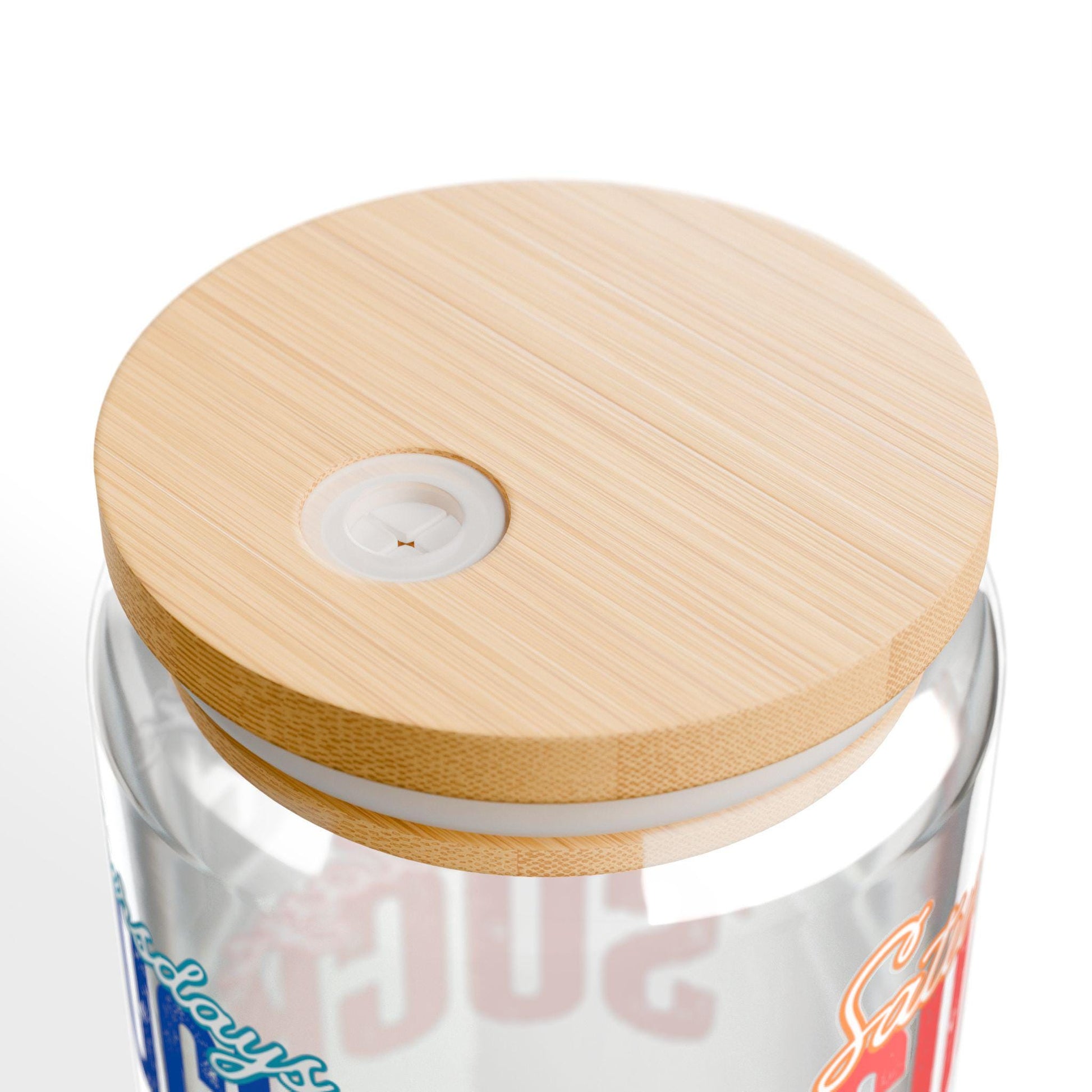 Sipper Glass, It SUCKS Funny Drinkware, 16oz, Coffee Lovers Gift, Weekend Vibes, Cute Home Decor, Motivational,Coffee Glass Tumbler,Bad day