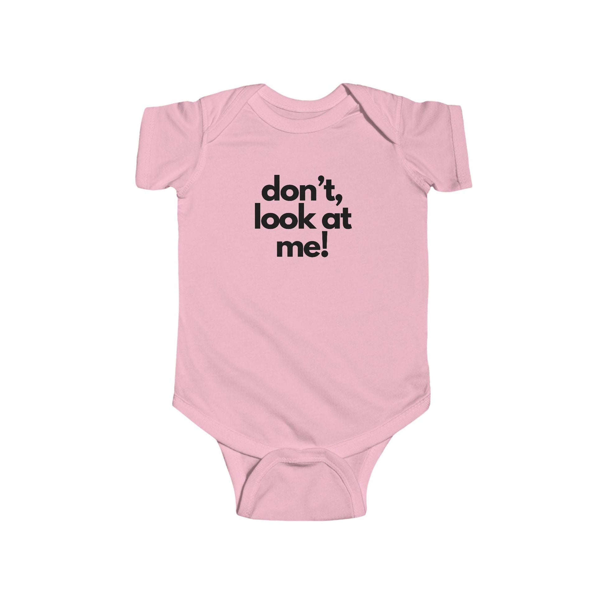 Funny Baby Bodysuit - Don't Look at Me, Are You Looking? - Infant Outfit, Baby Shower Gift, Newborn Clothing, Cute Baby Apparel,Baby Gift