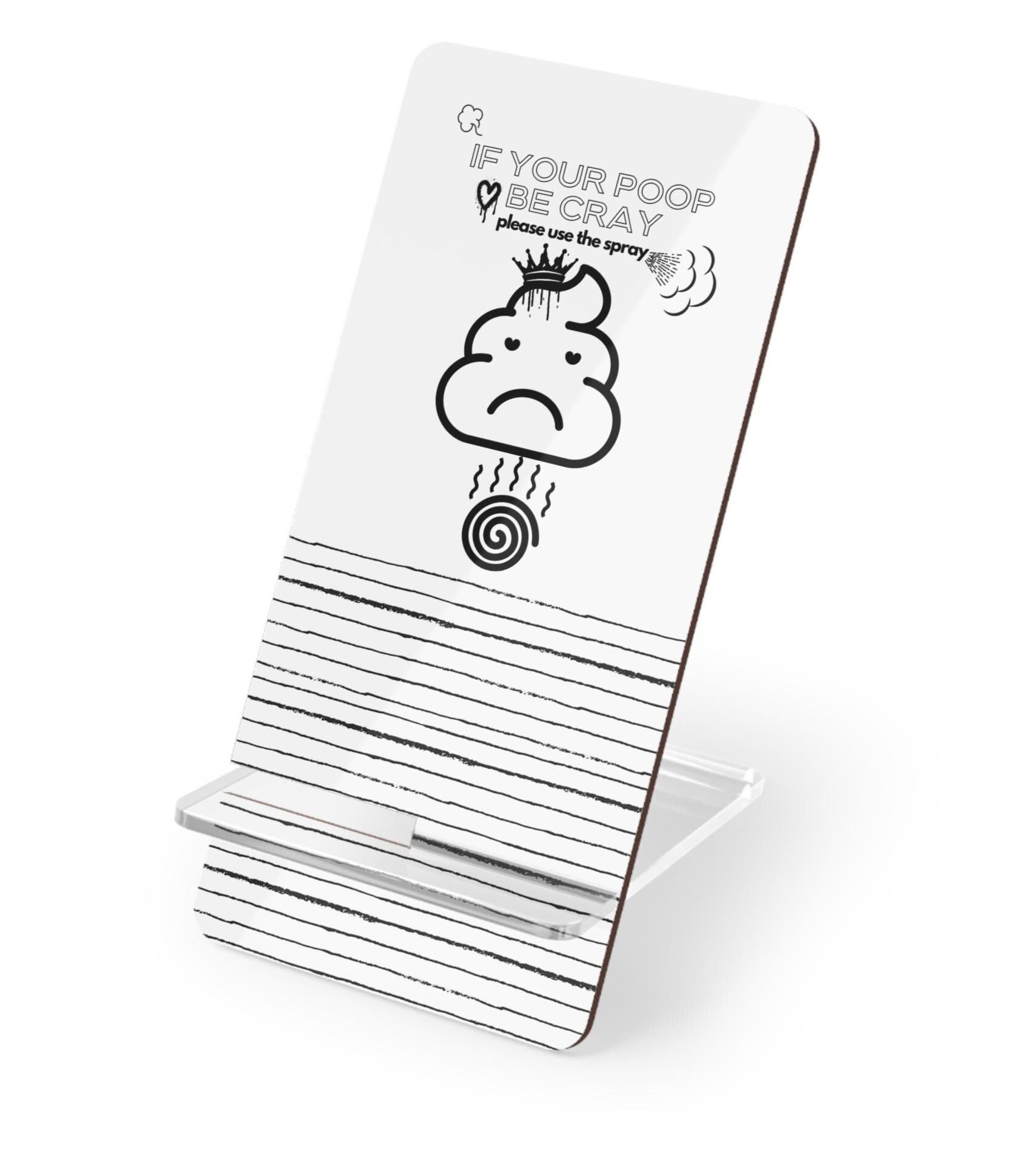 Humorous Mobile Display Stand for Smartphones, Desk Accessory, Gift for Teachers, Fun Office Decor, Phone Holder for All Occasions