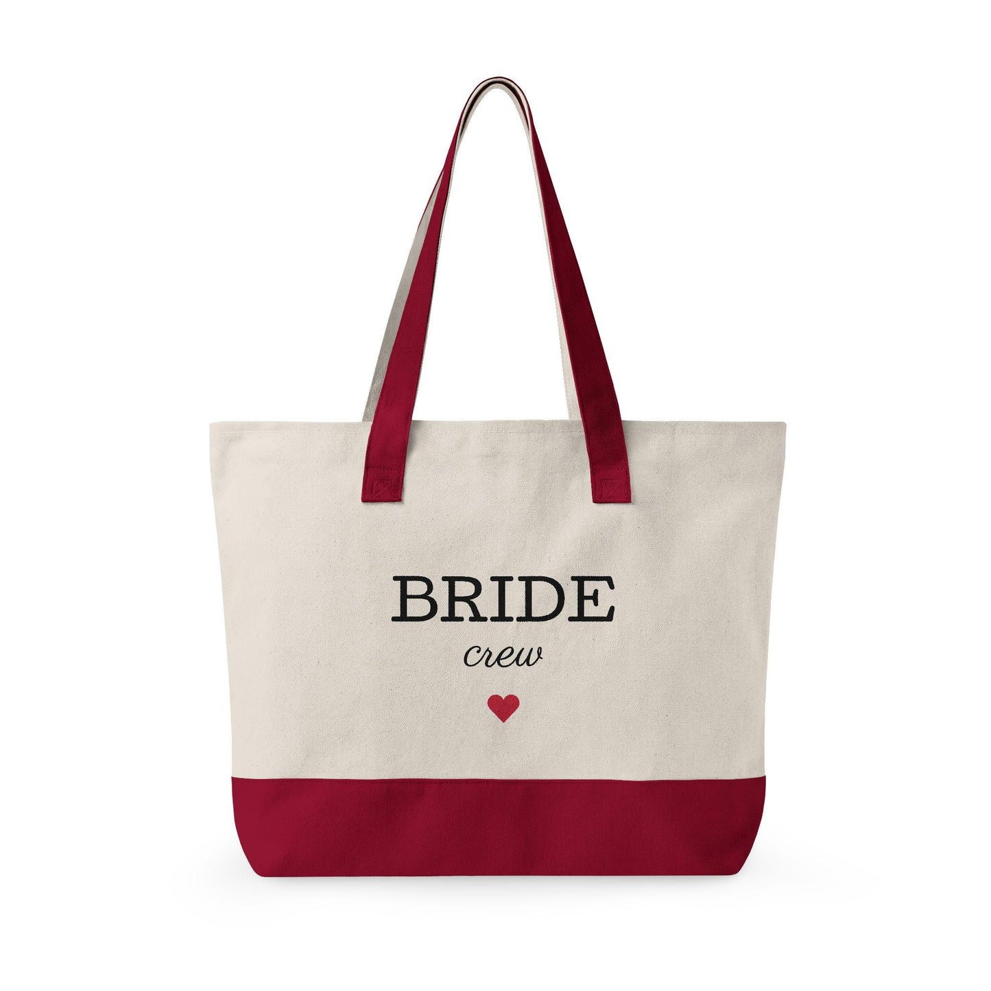 Will You Be My Bridesmaid Tote, Zippered Canvas Bridesmaid Proposal Bag, Bride Crew