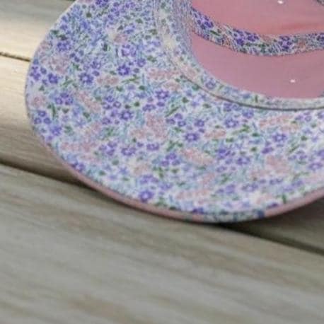 Women's Pigment-Dyed Cap with Fashion Undervisor (Embroidery) Dog Mom Vibes, Inside print,