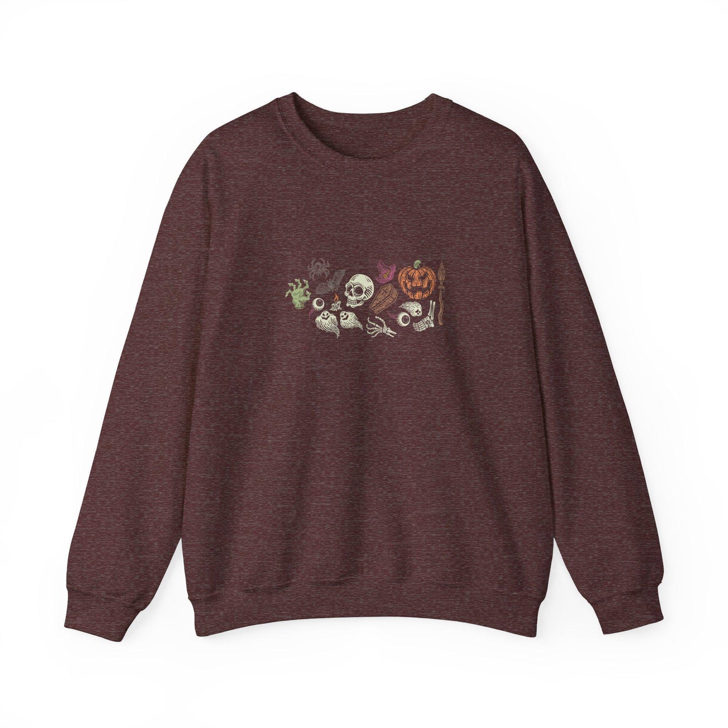 Halloween Modern Crewneck Sweatshirt,Halloween apparel,Cozy Halloween sweatshirt,Trick or treat shirt,Retro Apparel,Unisex,Modern Look
