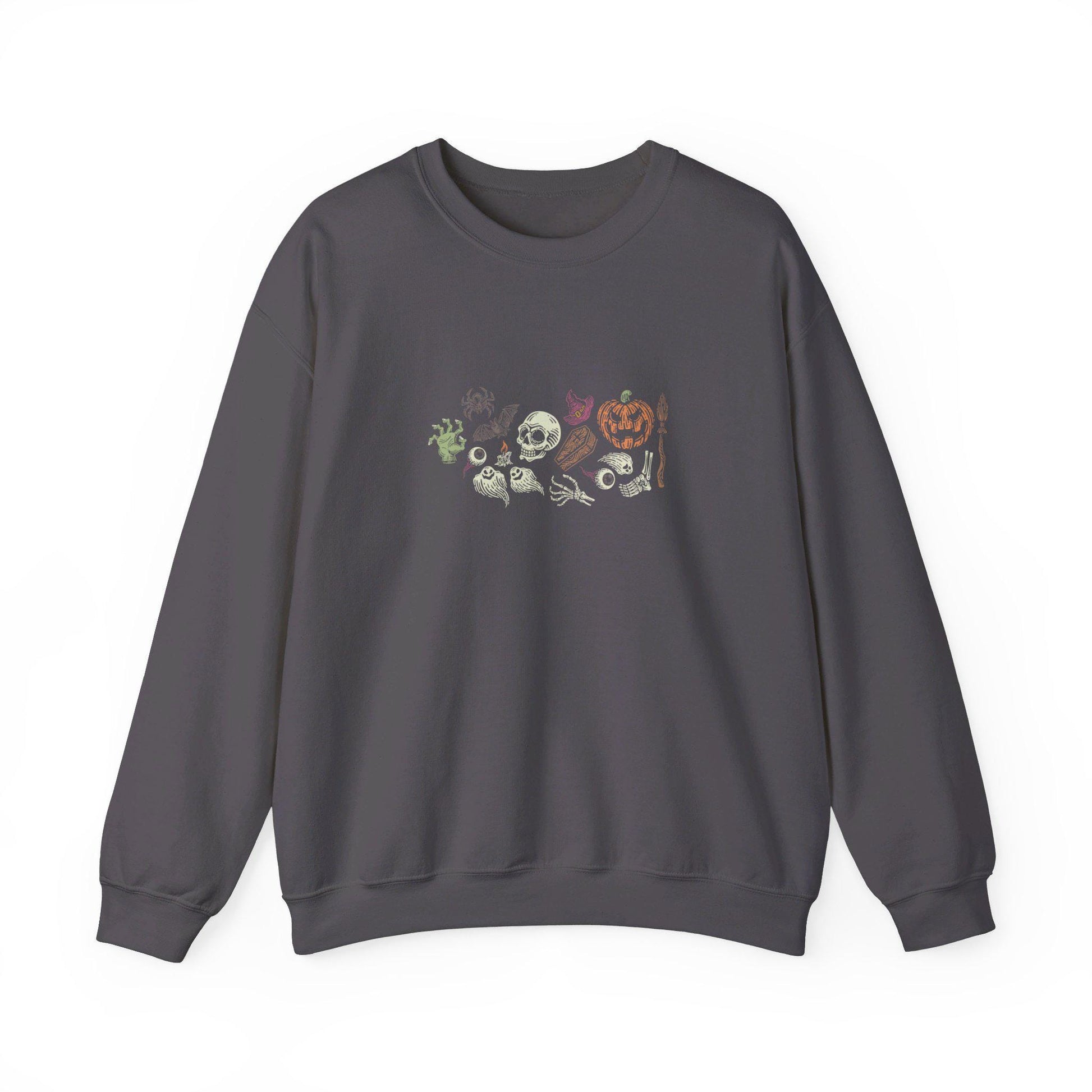 Halloween Modern Crewneck Sweatshirt,Halloween apparel,Cozy Halloween sweatshirt,Trick or treat shirt,Retro Apparel,Unisex,Modern Look