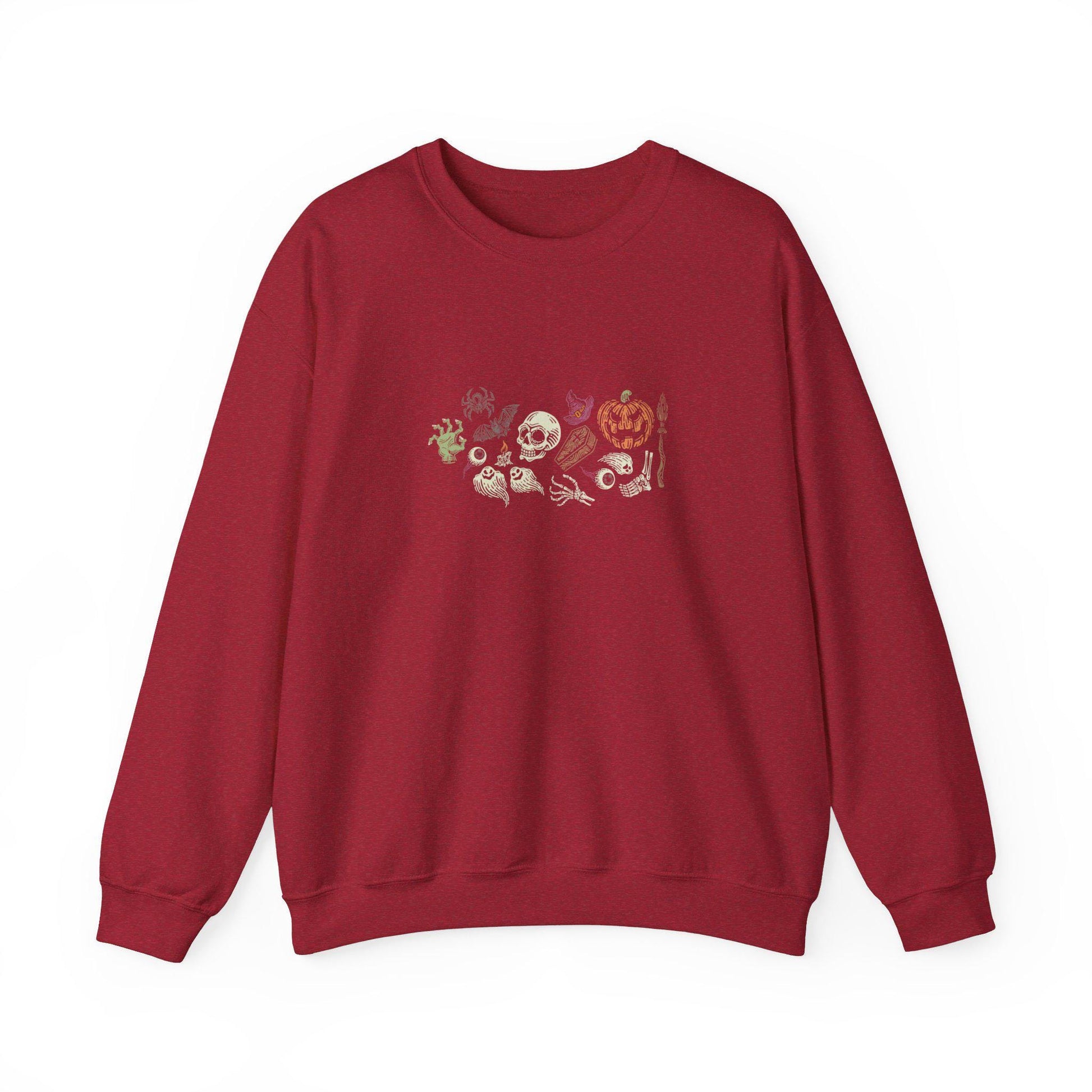 Halloween Modern Crewneck Sweatshirt,Halloween apparel,Cozy Halloween sweatshirt,Trick or treat shirt,Retro Apparel,Unisex,Modern Look