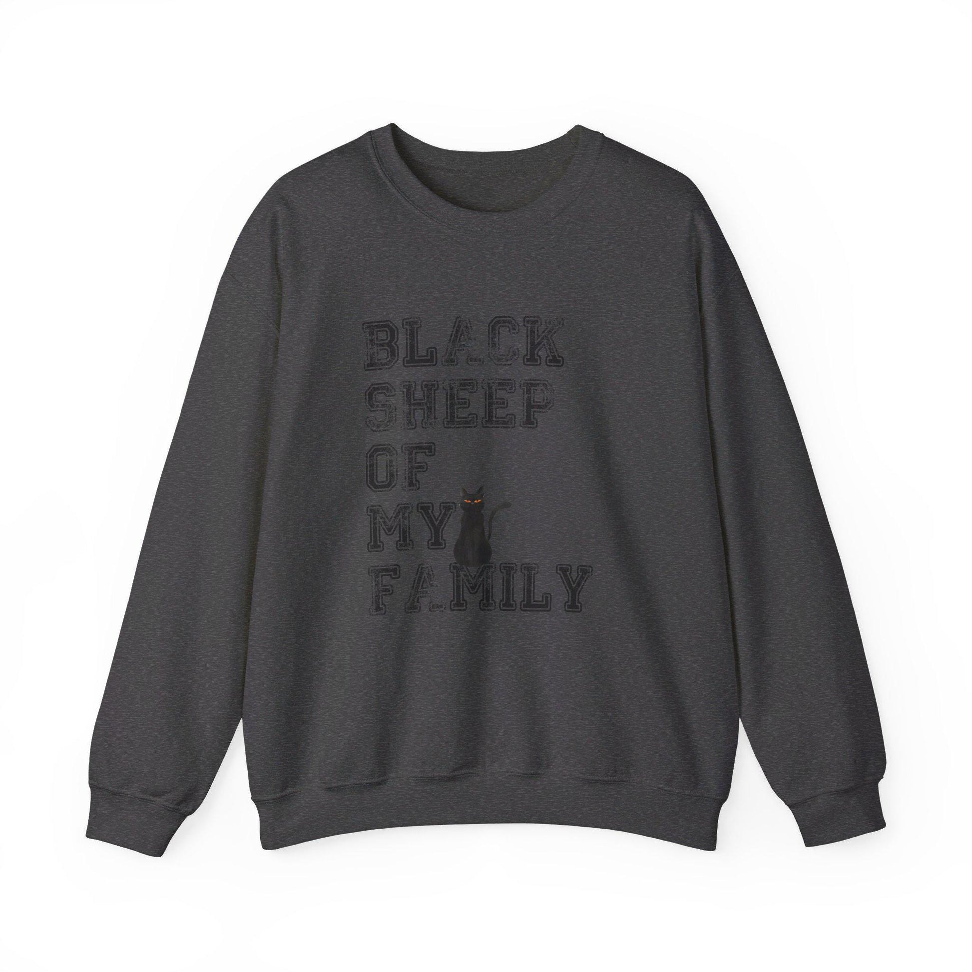 Black Sheep Of My Family Crewneck sSweatshirt,Halloween Sweatshirt,Halloween Apparel, Cozy Halloween sweatshirt,Trick Or Treat shirt, Retro